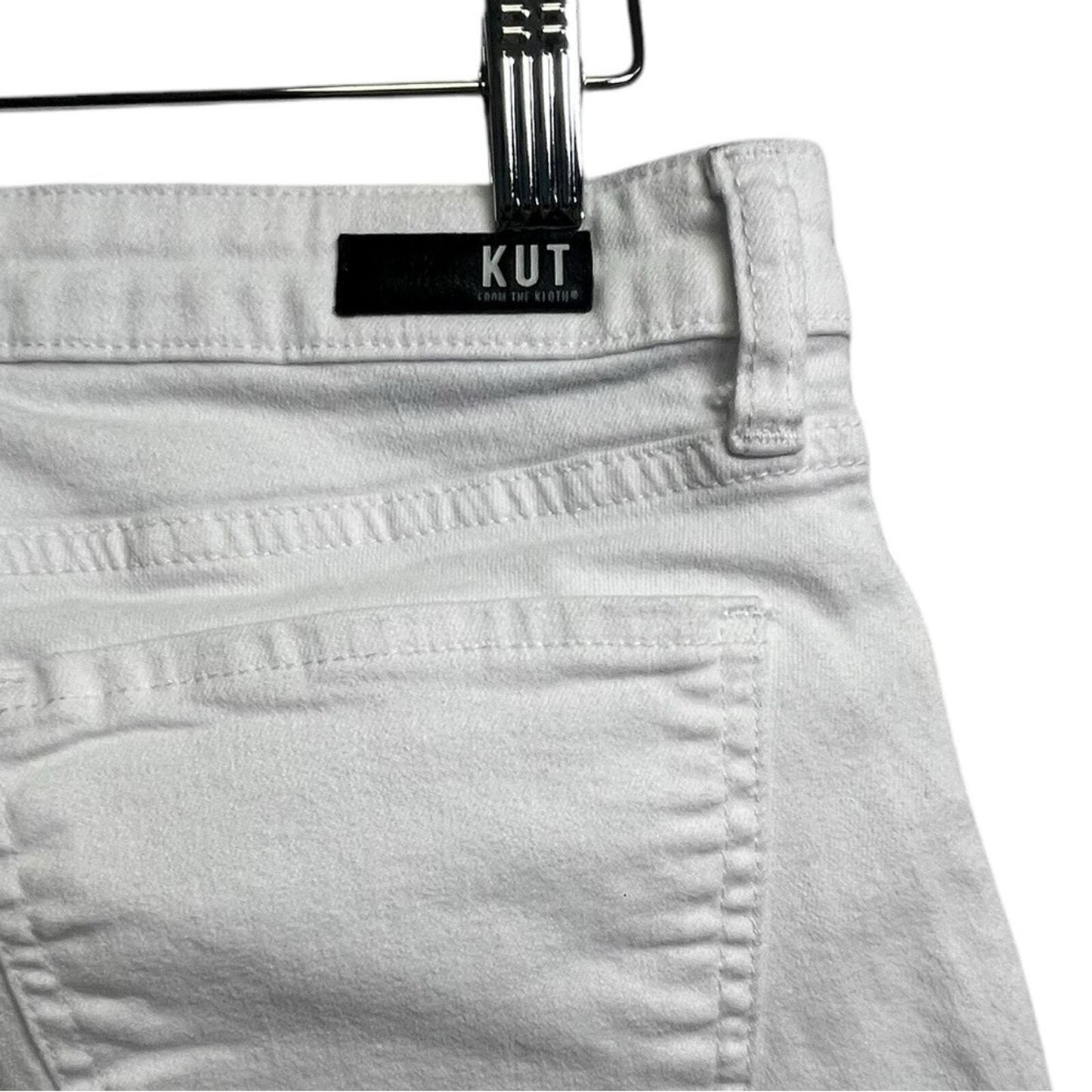 Kut From The Kloth Womens Size 4 White Skinny Jeans