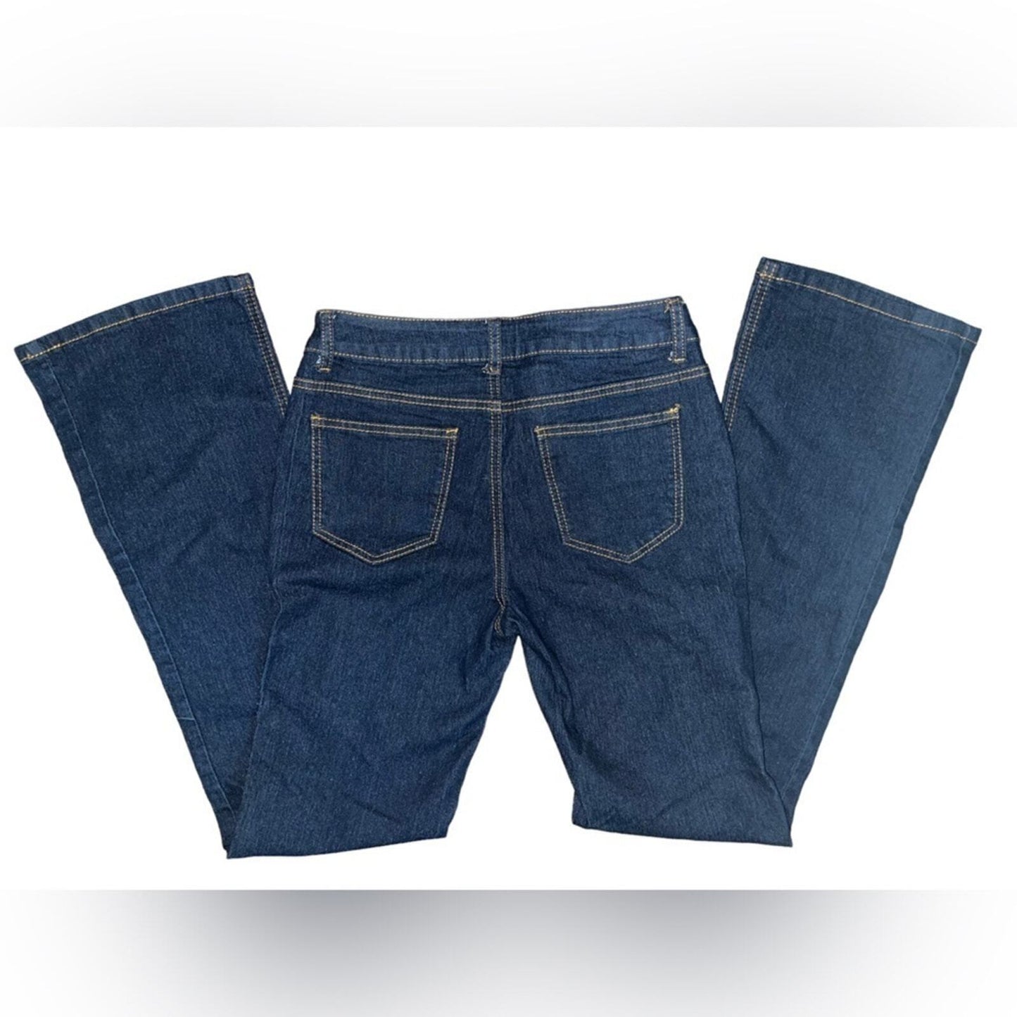 Wax Jeans Juniors Size 7 Bootcut Dark Denim Jeans
