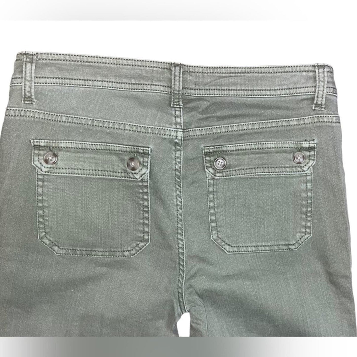 TGLA Green Cropped Pants Size 27