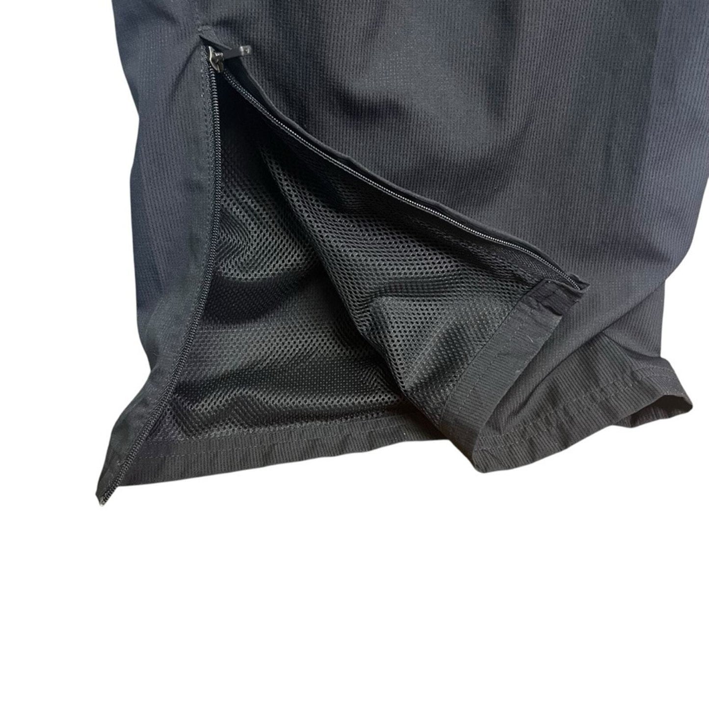 Under Armour Mens Size 3XL Black Ankle Zip Heat Gear Drawstring Warmup Pants
