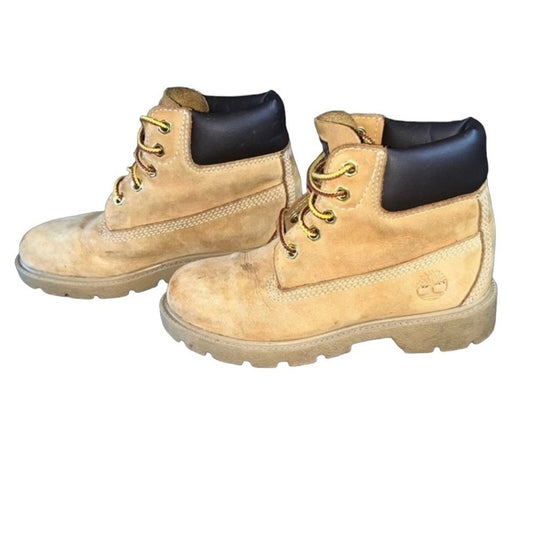 Timberland Wheat Color Toddler Boys Boots Size 12.5
