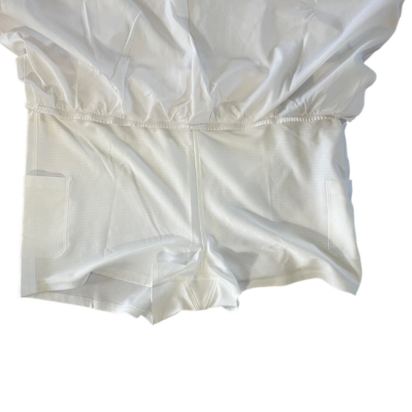Gap Fit Women's Runaround Super High Rise Dry Wicking White Skort Size XL NWT