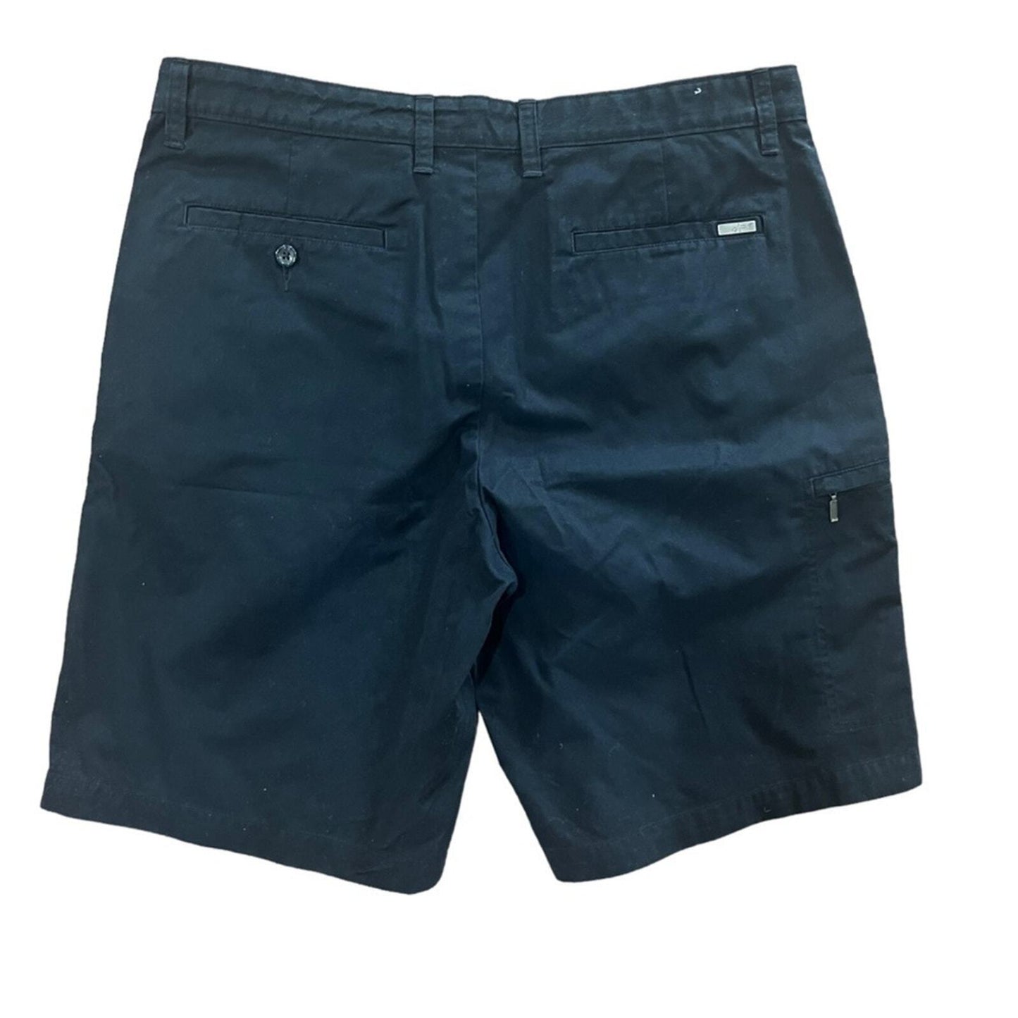 Greg Norman Mens Size 36 Navy Five Iron Flat Front Shorts 