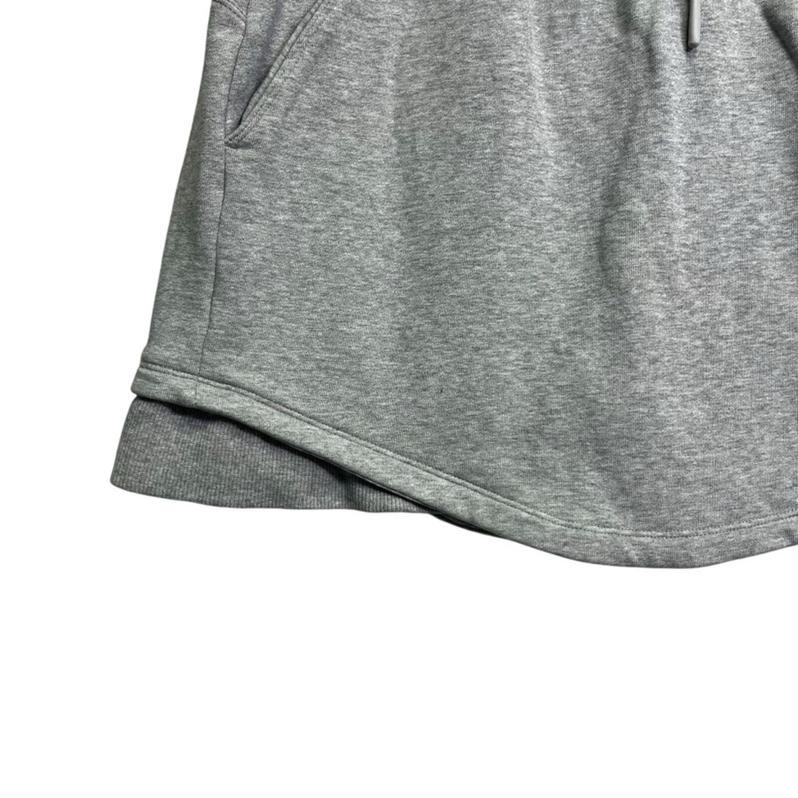 JoyLab Womens Gray Drawstring Front Pocket Athletic Skort Size Medium