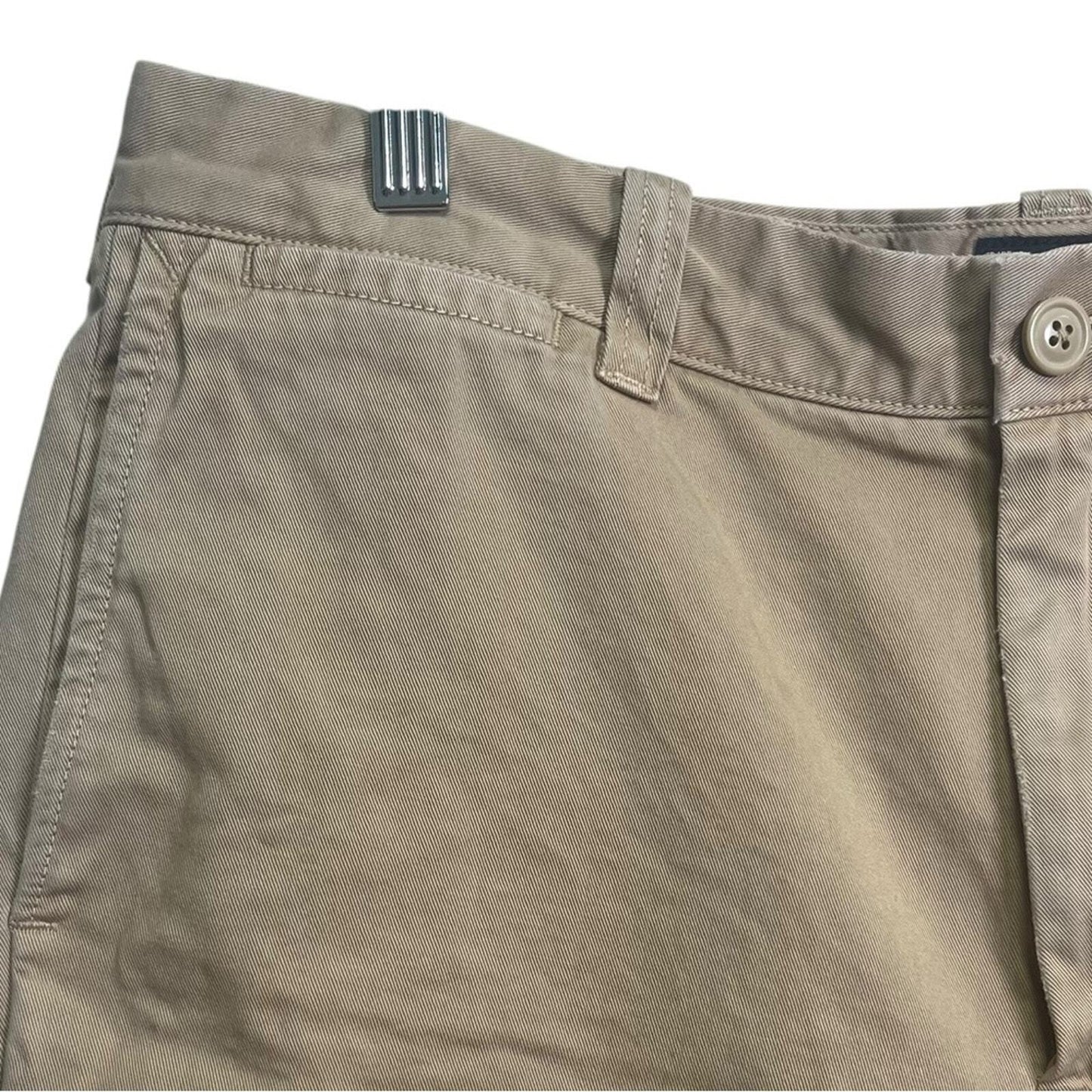 J. Crew Mens Size 32 Stanton Khaki Flat Front Shorts