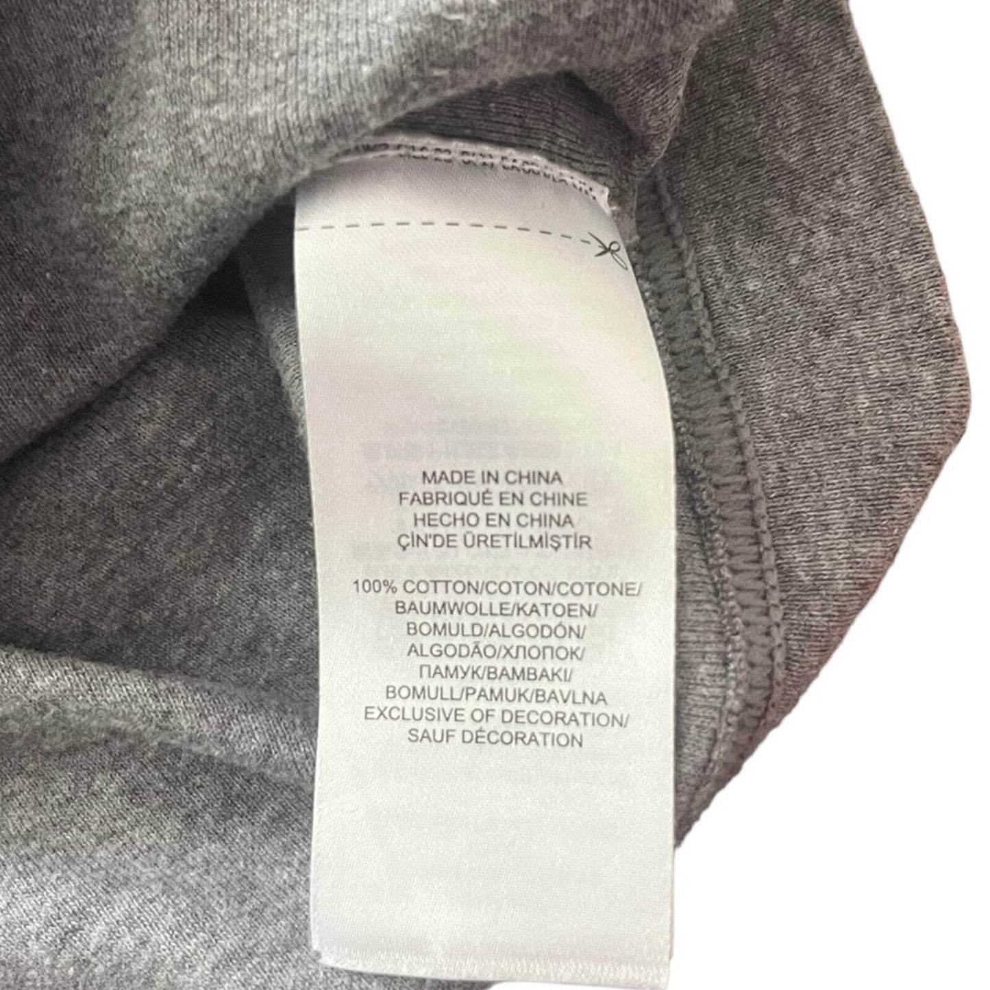 Lauren Ralph Lauren Henley Womens Medium Gray Long Sleeve 3/4 Button Down 