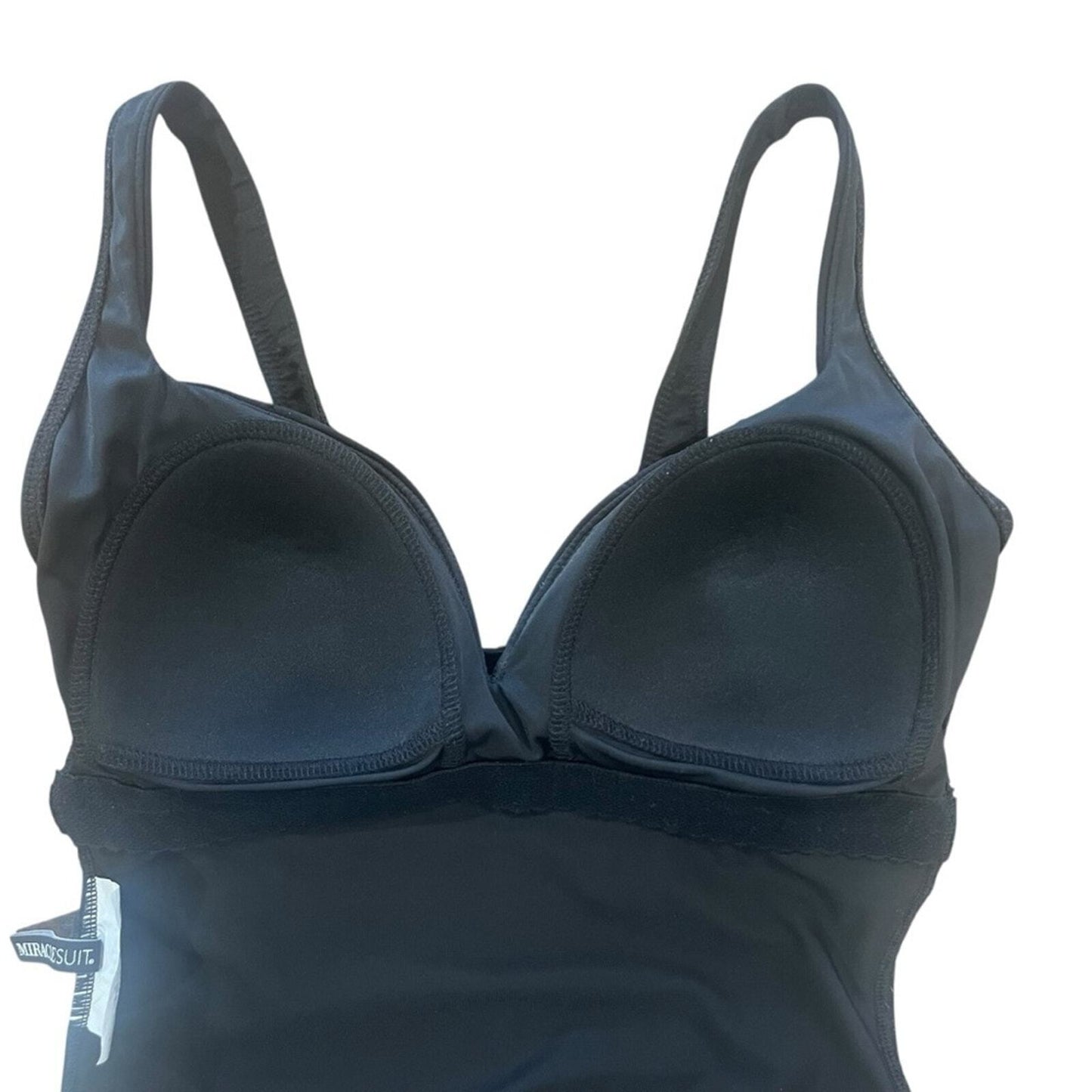 Miraclesuit Womens Labyrinth Temptress Black Swimsuit No Tag Size