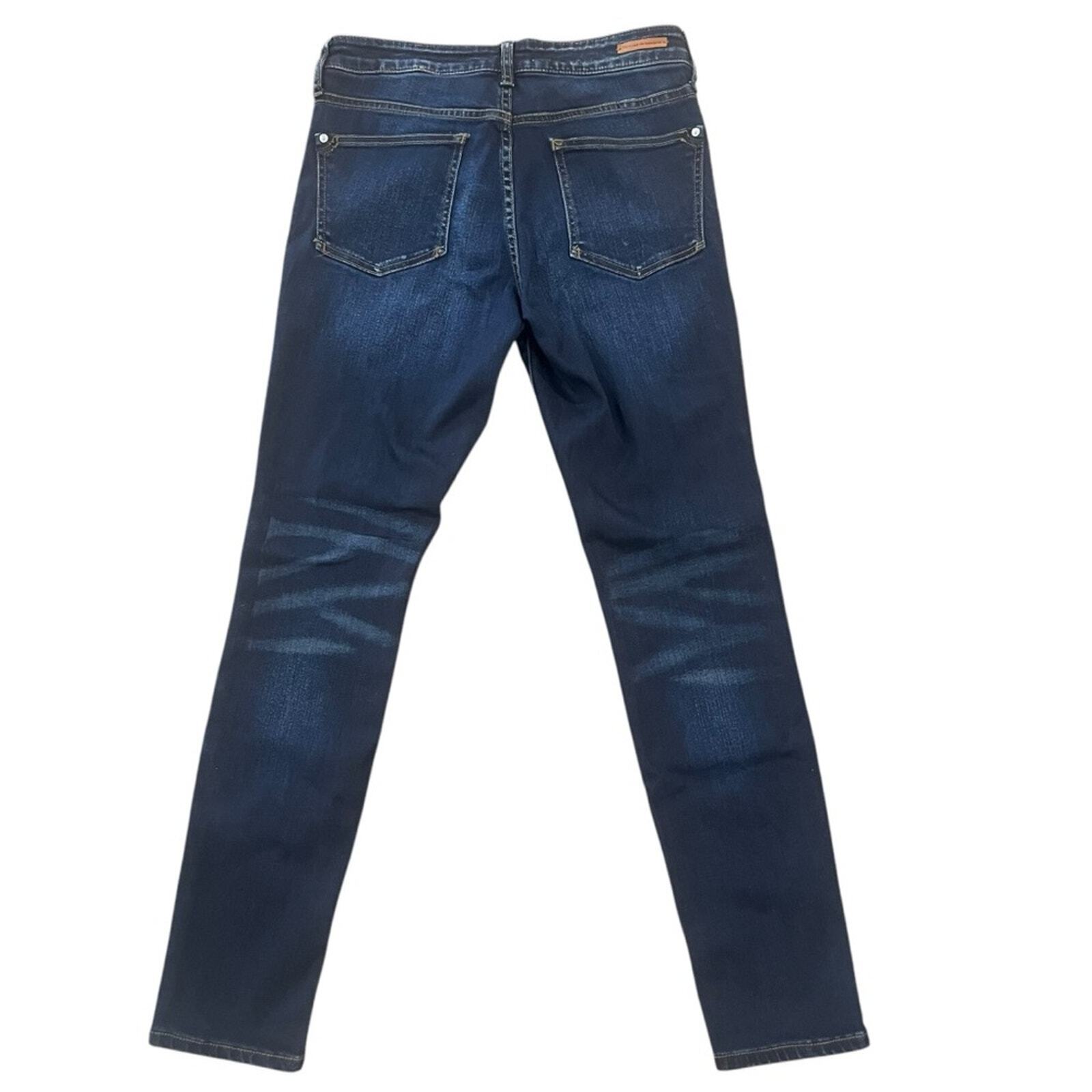 Pilcro and The Letterpress Script Womens Size 28 Dark Wash Denim Jeans