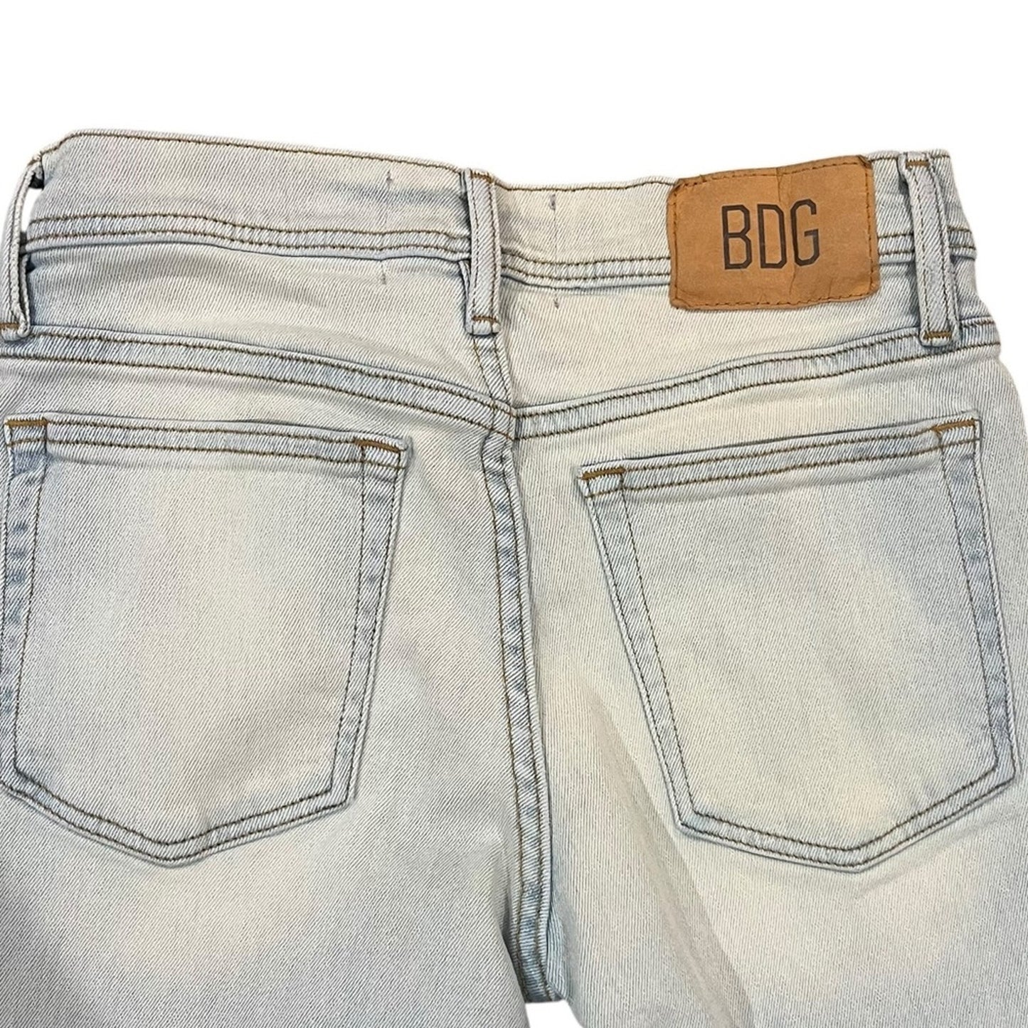 Urban Outfitter BDG Skinny Stretch Jeans Womens Size 29/32 Light Wash Denim