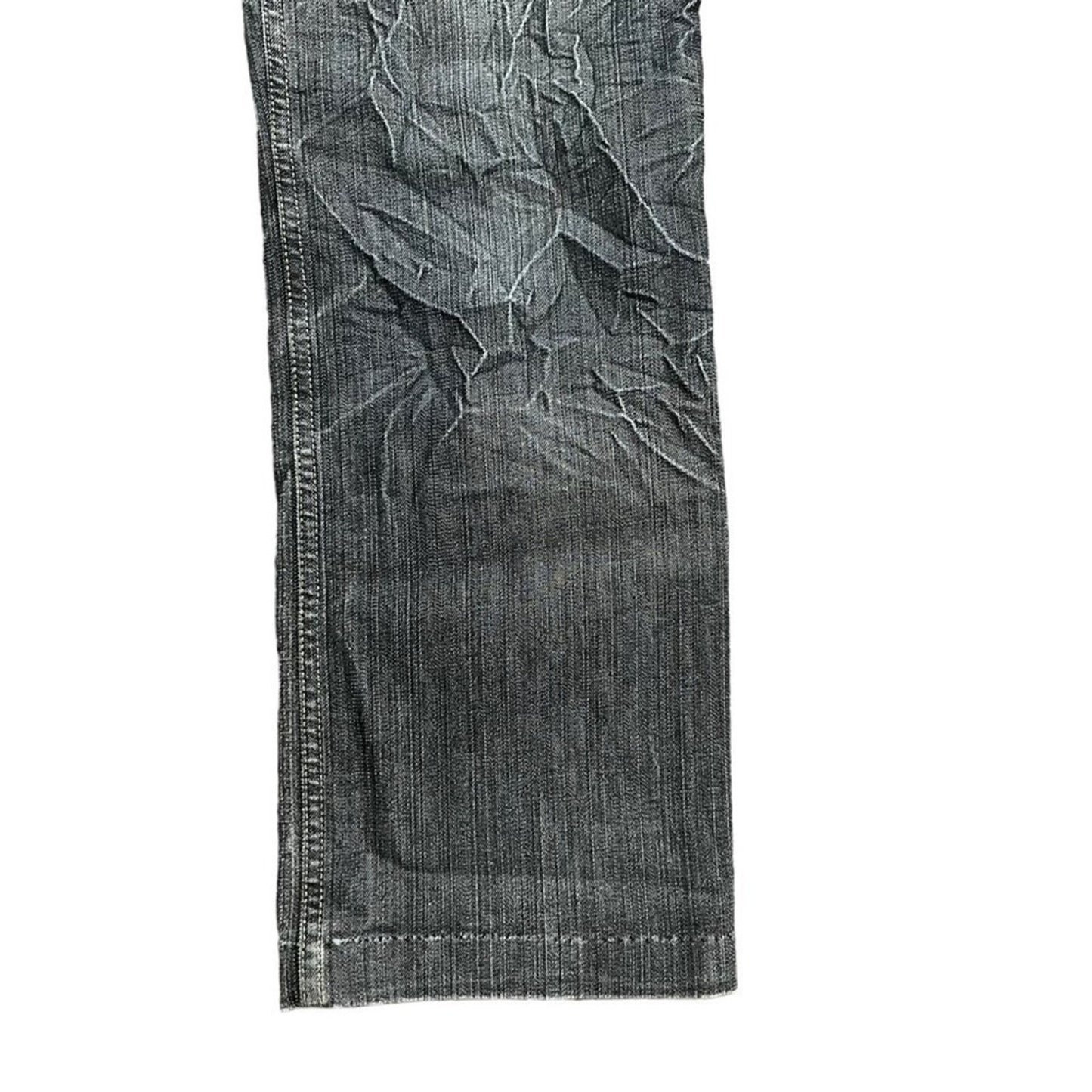 The Limited Womens Straight Denim Jeans Size 6 Black Gray Wash Classic Basic