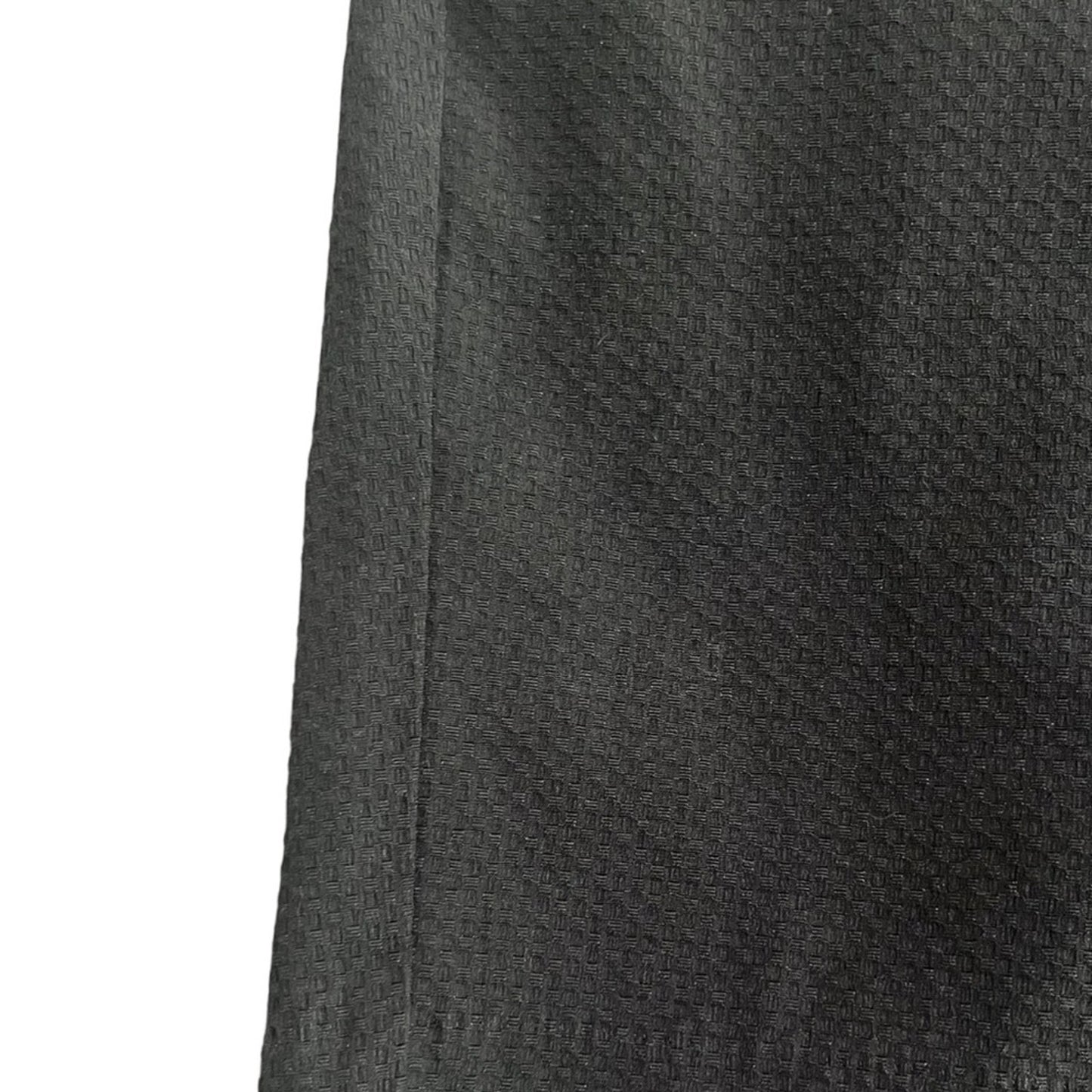 IZOD Black Textured Womens Chino Shorts 10 Bermuda Flat Front Golf Casual Simple