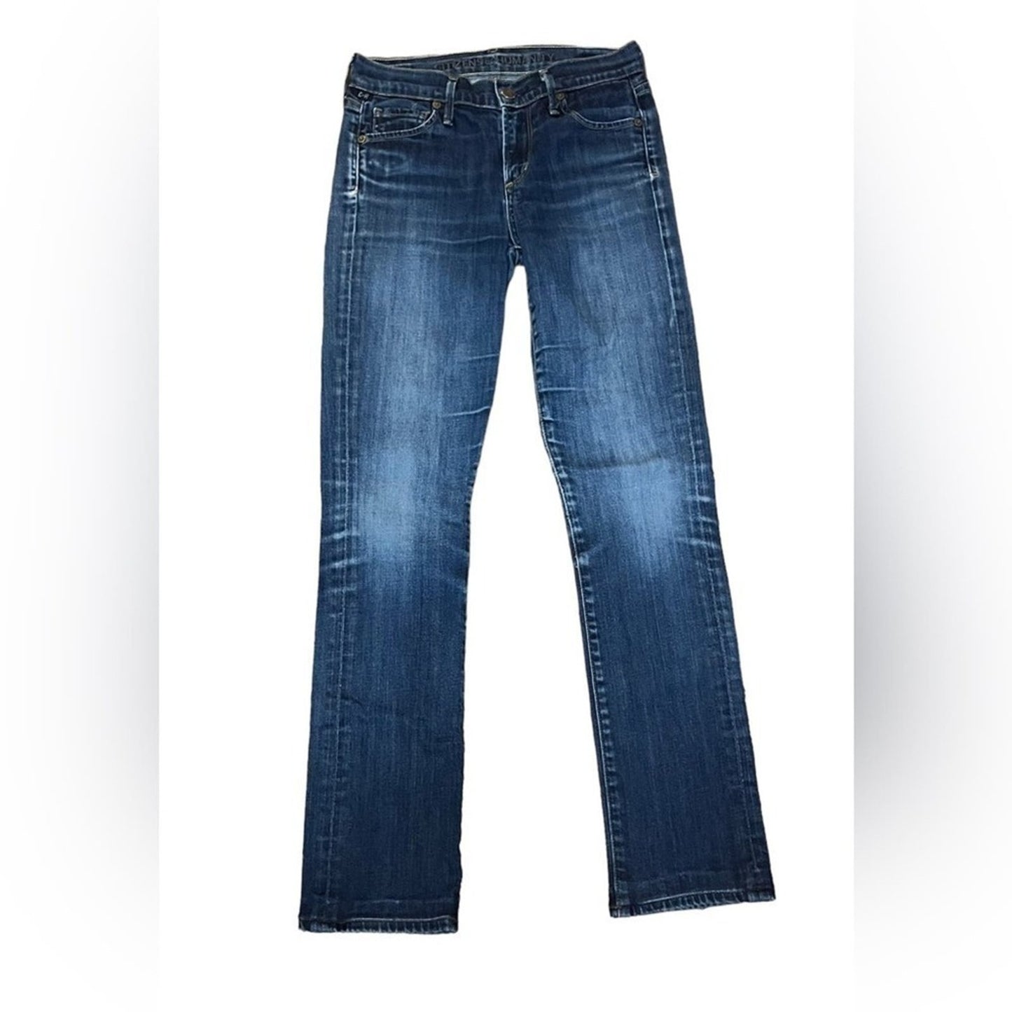 Citizens of Humanity Elson Jeans Womens Size 25 Medium Rise Straight Leg