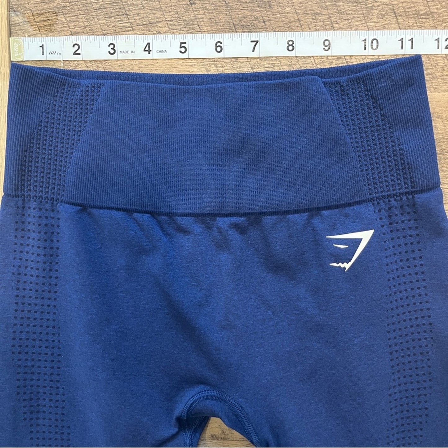 Gymshark Vital Seamless 2.0 Legging Heavy Blue Marl Size Small Gym Athletic Run