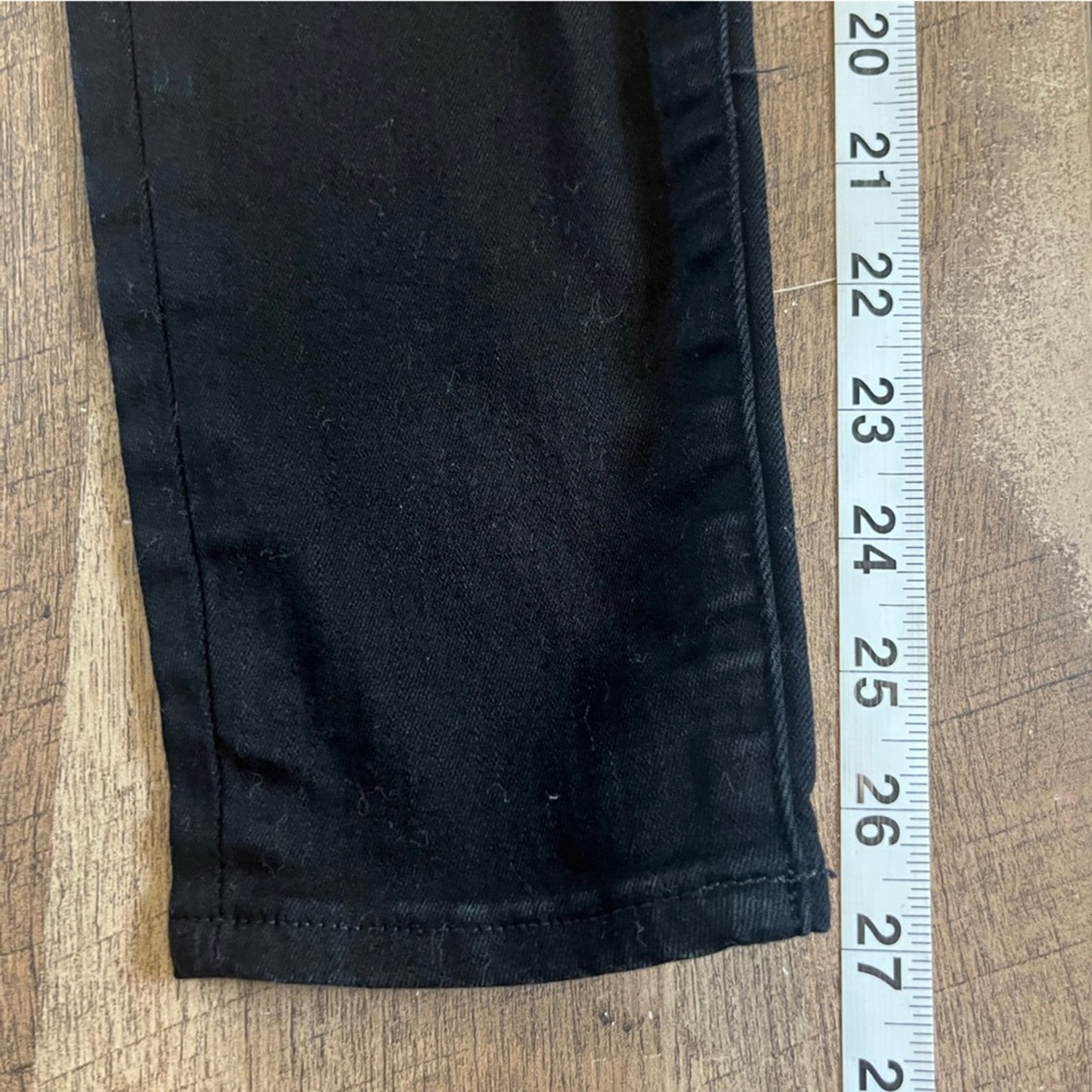 J Crew Mercantile Black Denim Skinny Jeans Womens Size 25 Classic Basic Casual