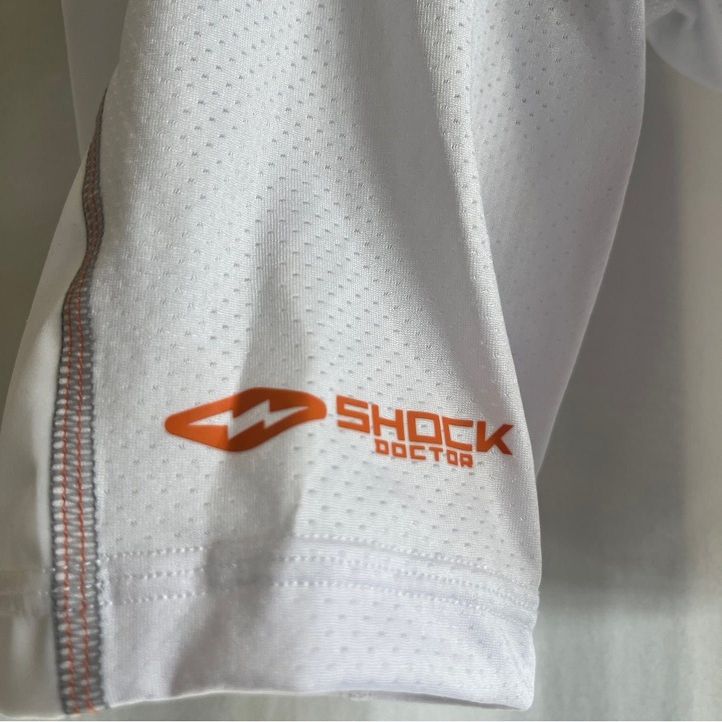 Shock Doctor Compression Shorts Protective Bio Flex Cup Wickening White Youth S