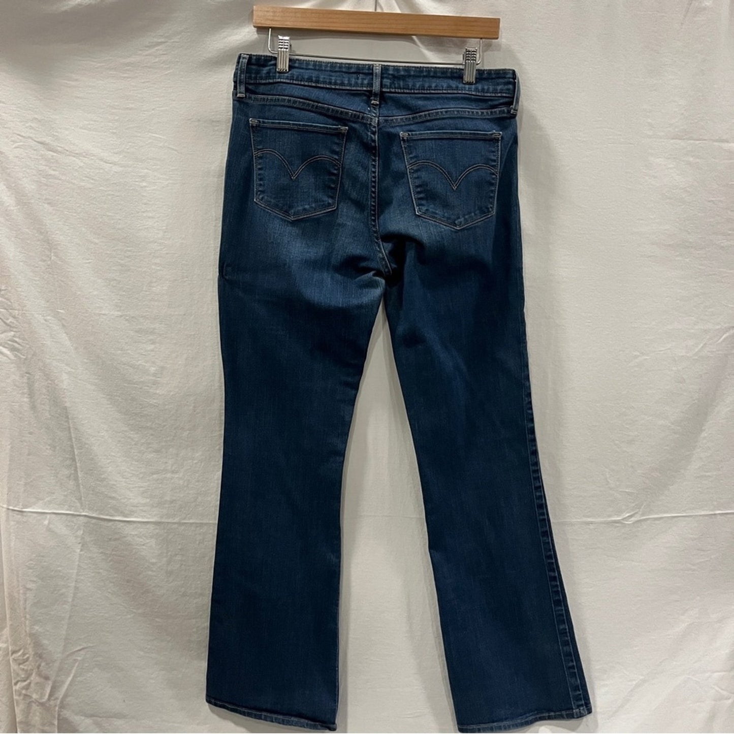 Levi's 715 Bootcut Denim Jeans Womens 31 Casual Classic Basic Staple Everyday