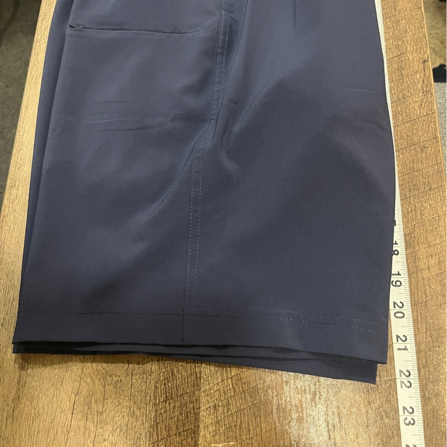 Columbia Navy Shorts Men XL Water Simple Beach Island Travel Coastal Casual New