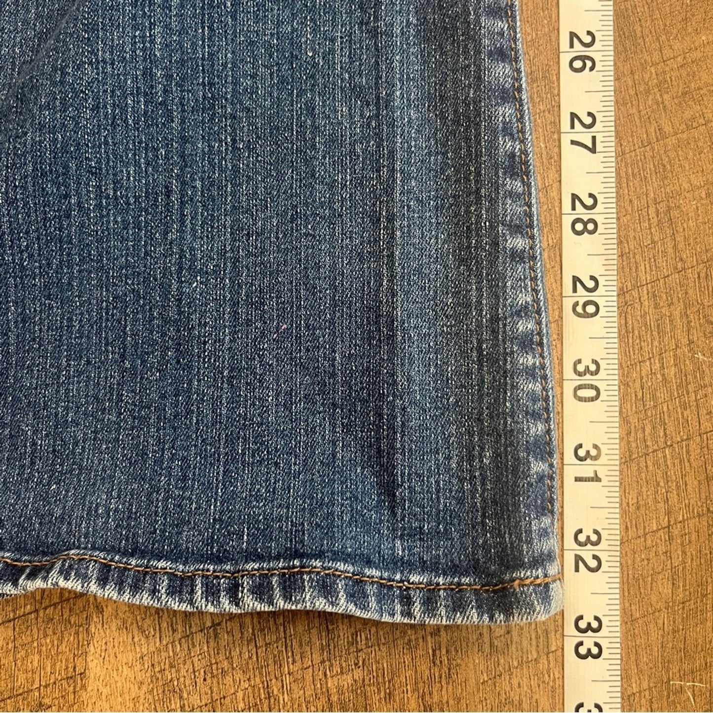 Bullhead Newport Skinny Flare Jeans Juniors Size 3 Long Denim Festival Y2K Urban