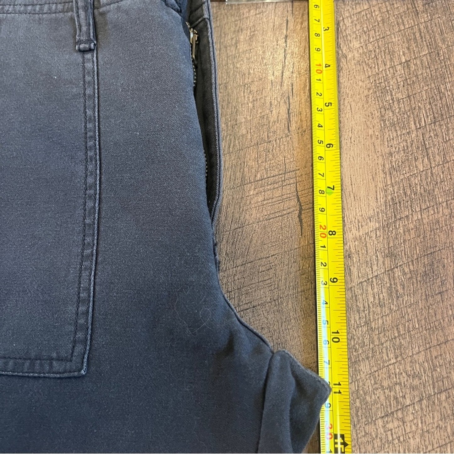 Abercrombie & Fitch Ames Low Rise Slim Boyfriend Pants Womens Size 4 Blue Gray