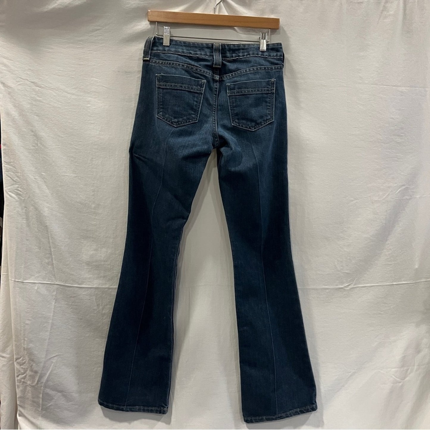 Gap Curvy Flare 4 Long Denim Jeans Classic Everyday Tall Basic Essential Simple