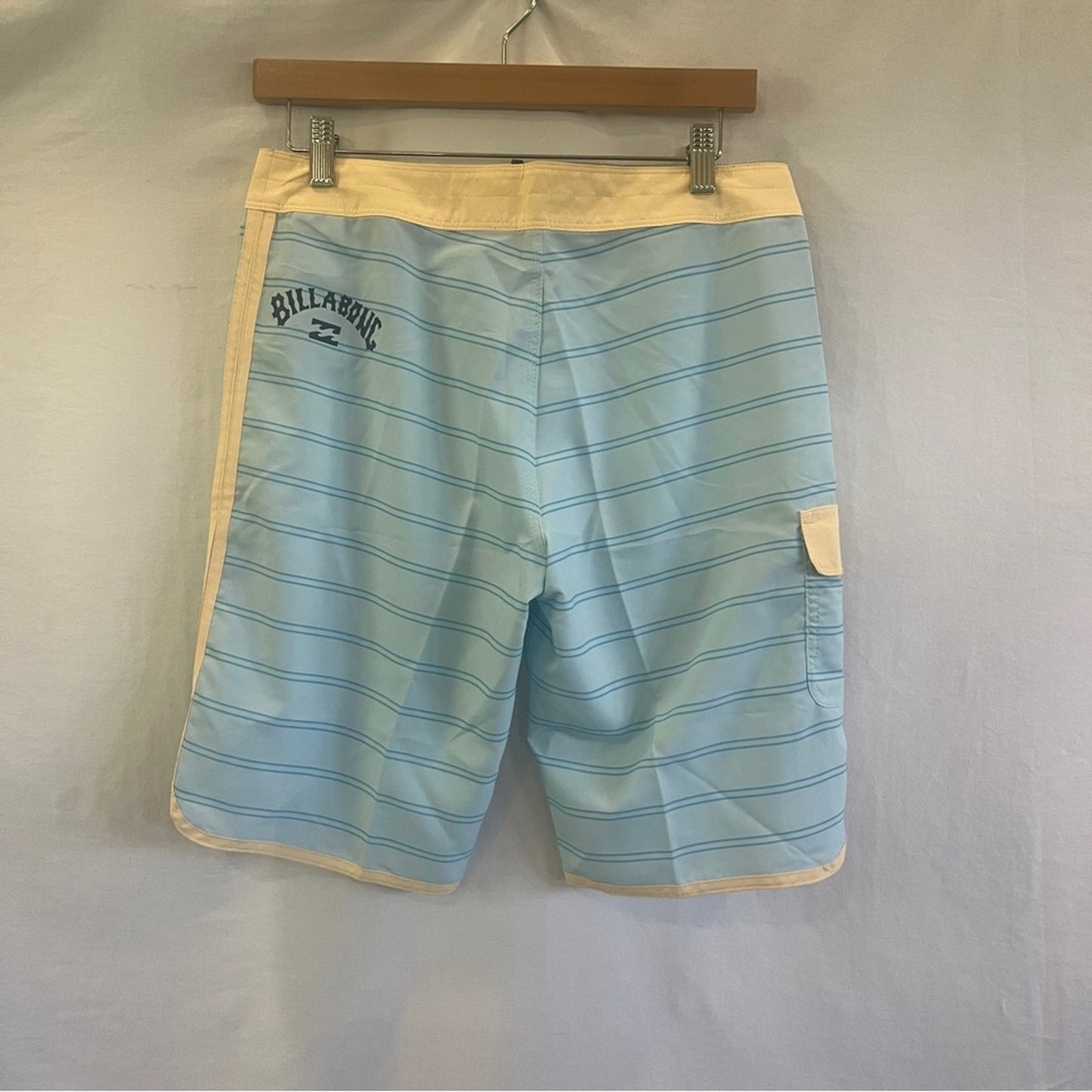 Billabong Recycler Boardshorts Mens Size 29 Blue Yellow New Summer Swim Beach
