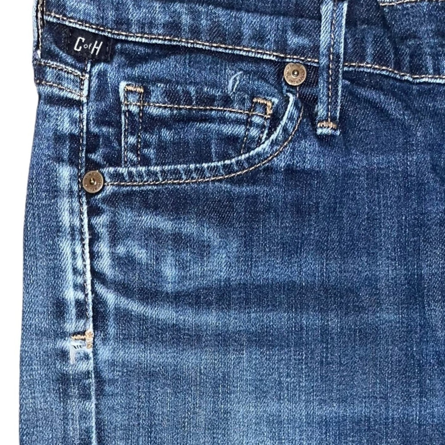 Citizens of Humanity Elson Jeans Womens Size 25 Medium Rise Straight Leg