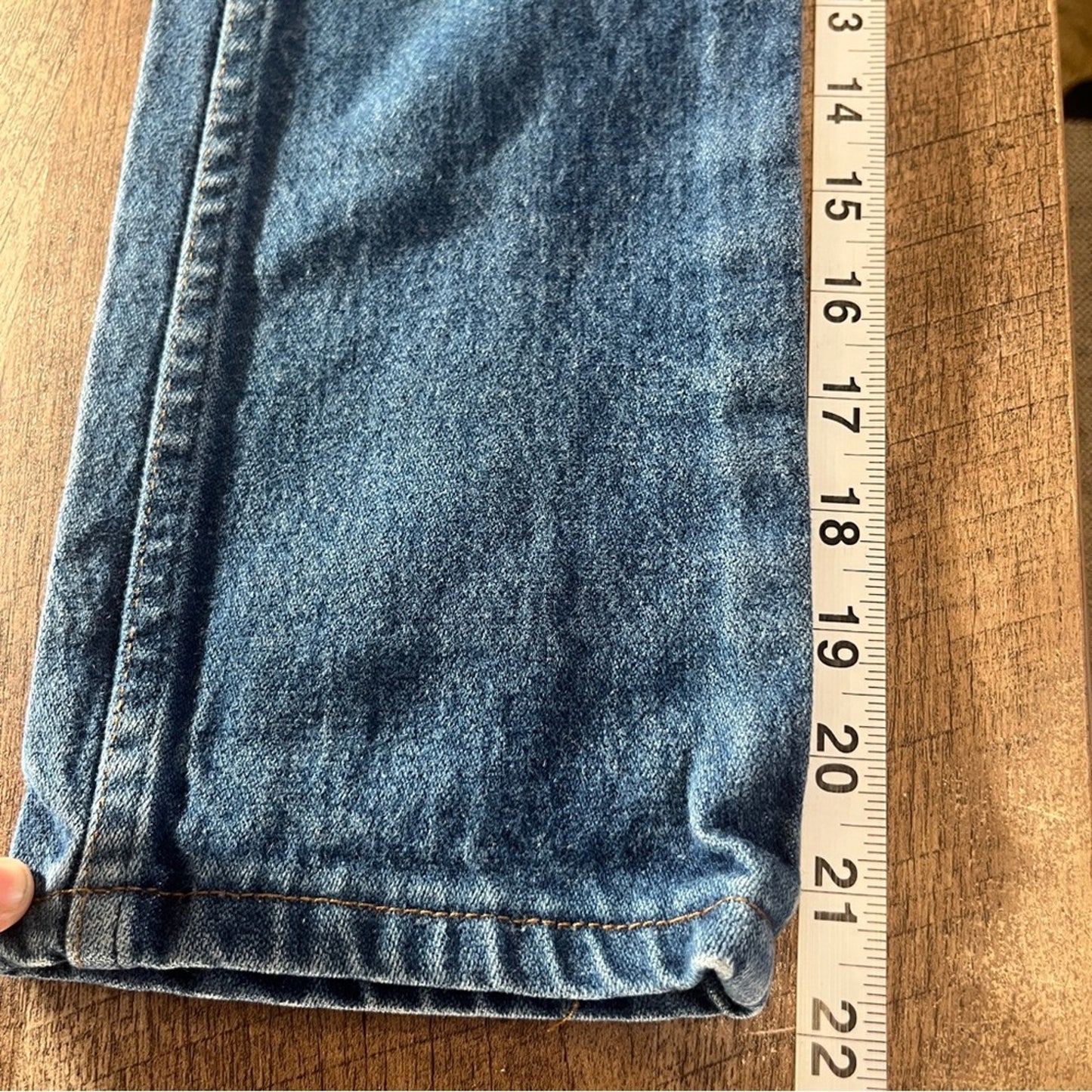 Wrangler Boys Straight Denim Jeans 7 Slim Rodeo Ranch Country Western Cowboy