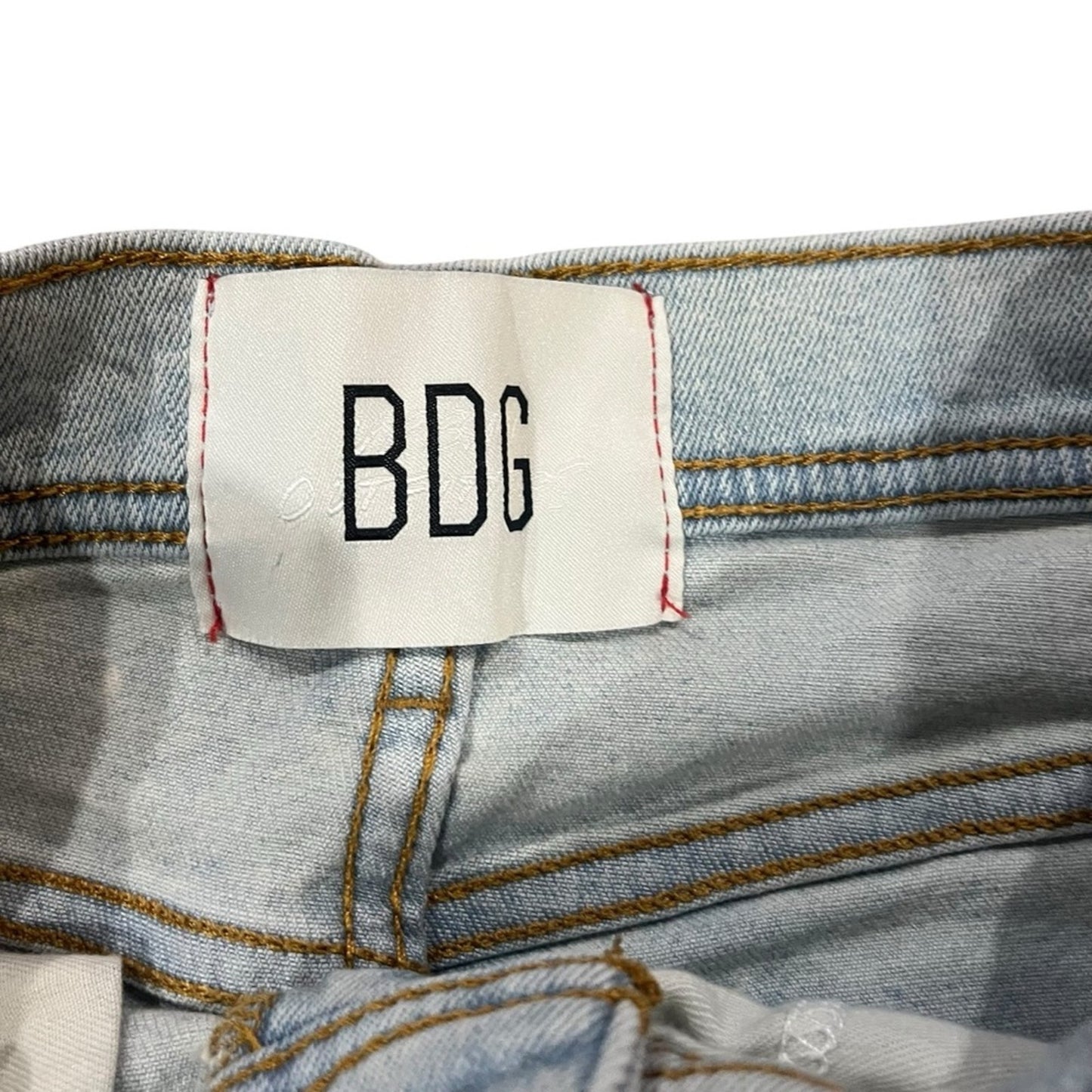 Urban Outfitter BDG Skinny Stretch Jeans Womens Size 29/32 Light Wash Denim
