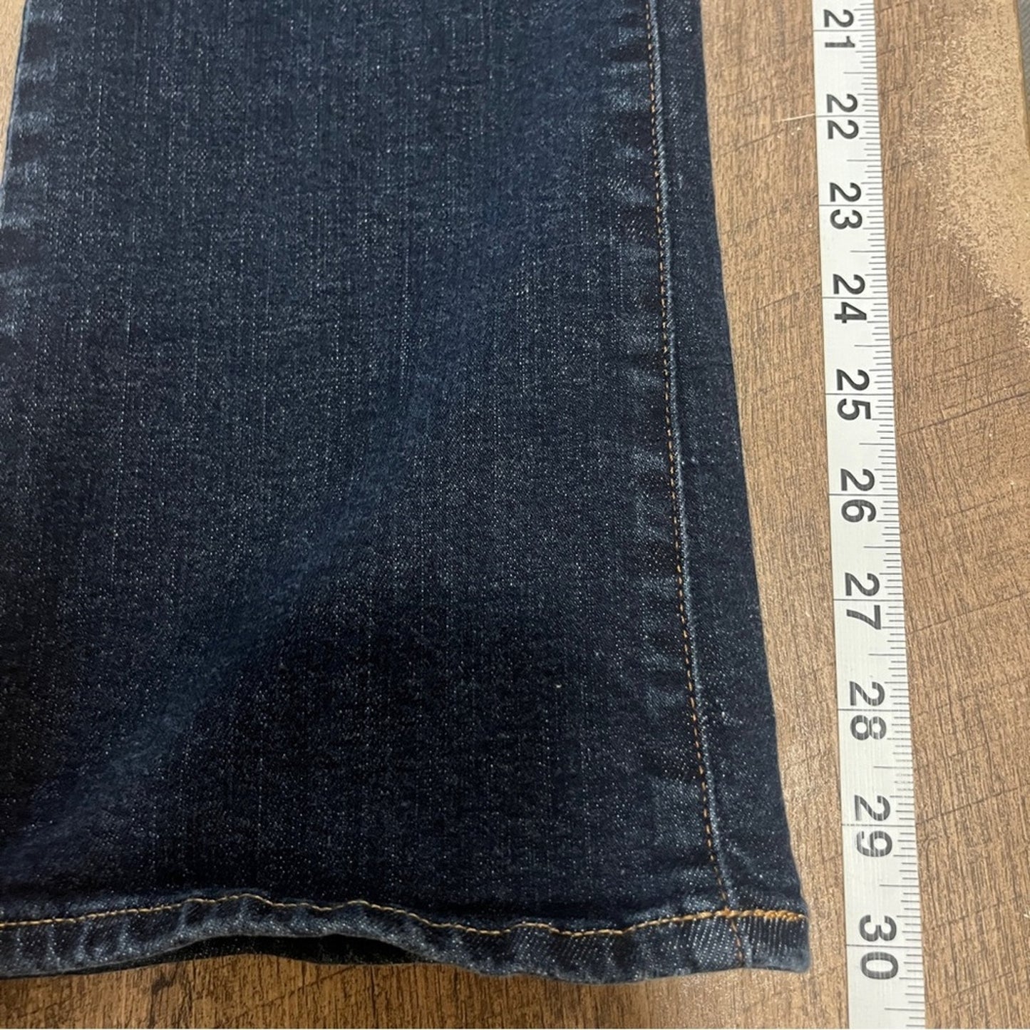 Tommy Hilfiger Bootcut Jeans Womens 10 Regular Dark Wash Basic Classic Simple