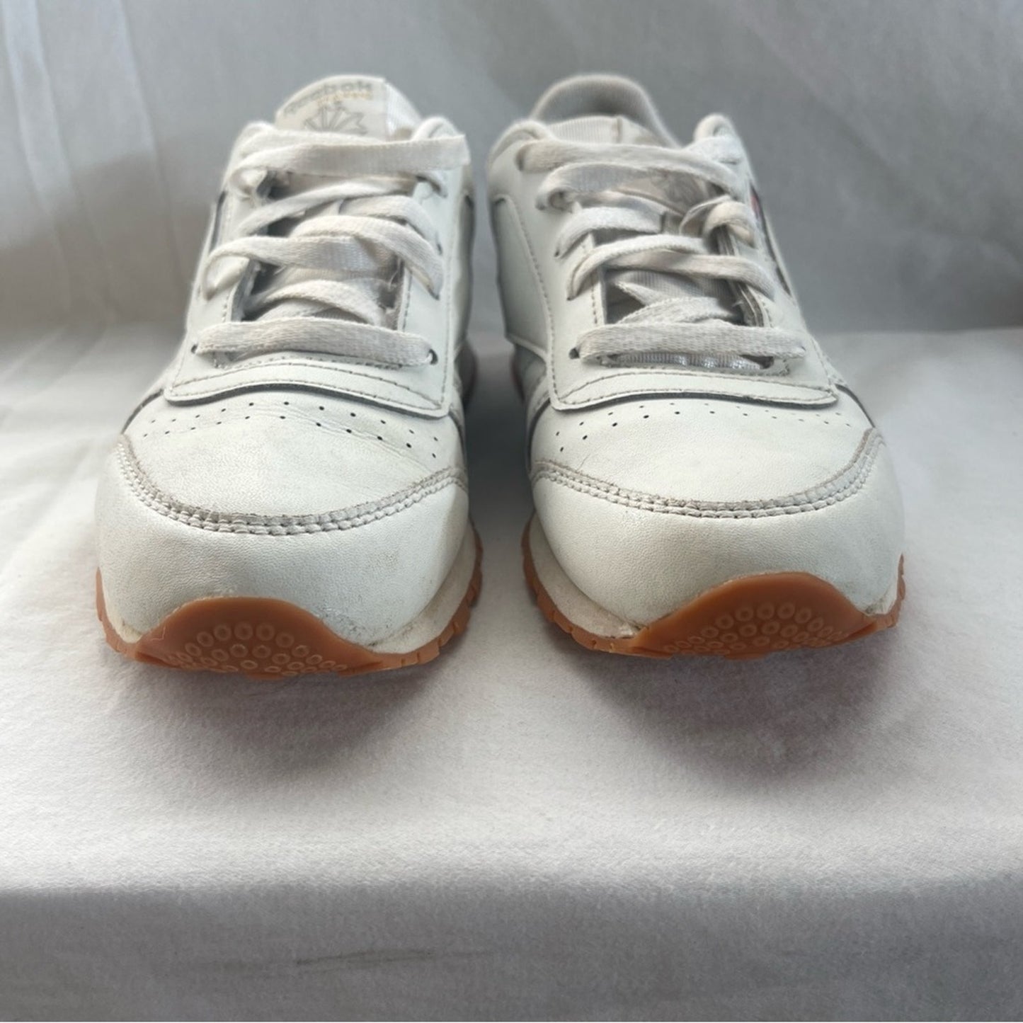 Reebok Classic Leather Sneakers Youth 2.5 Playwear Outdoor Tennis Shoes Casual