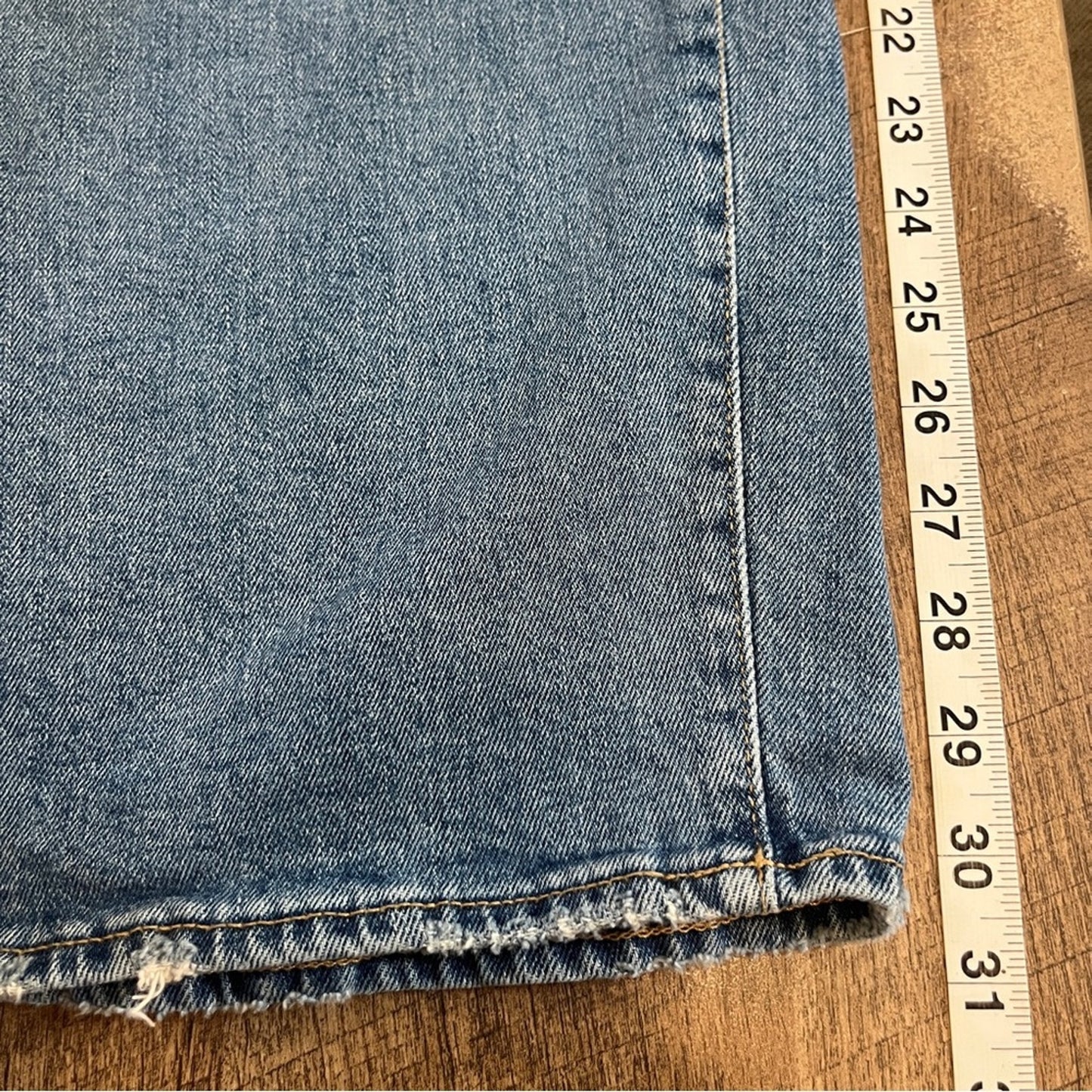 Old Navy High Rise OG Loose Denim Jeans Womens Size 14 Medium Wash Secret Pocket