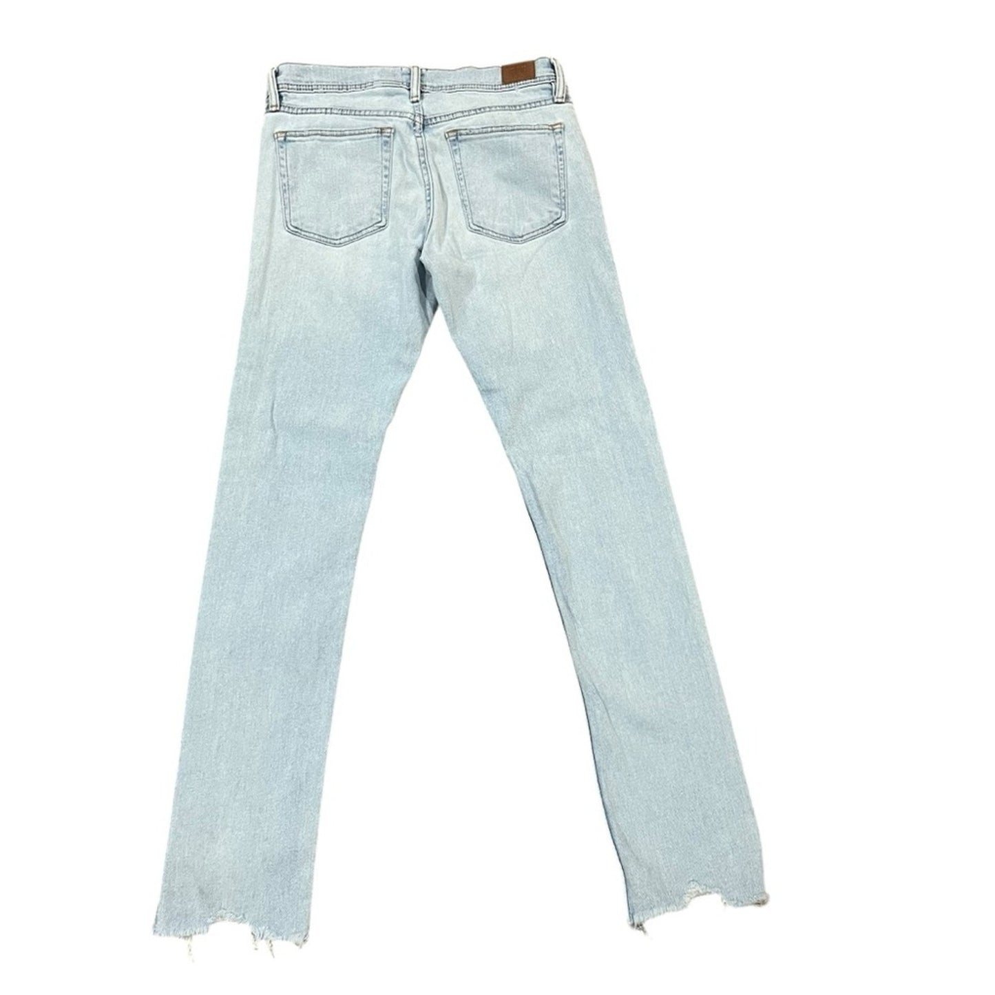 Urban Outfitters BDG Womens Skinny Jeans 29/32 Stretch Light Wash Freyed Hem