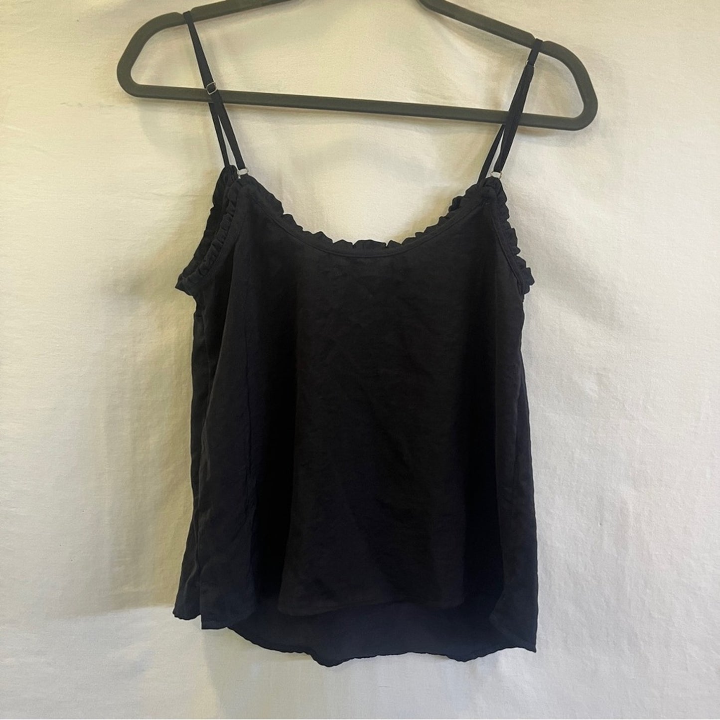 Abercrombie & Fitch Navy Camisole Top Womens Small Soft Girl Dainty Coastal Work
