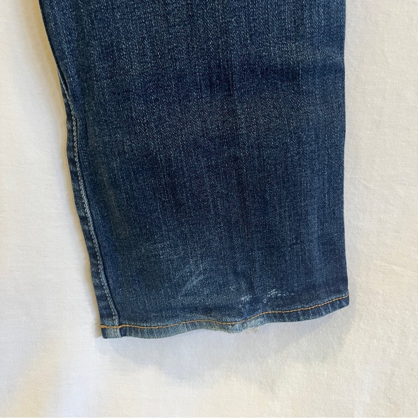 Vintage American Eagle Stretch Slim Boot Denim Jeans Size 4 Low Rise Medium Wash
