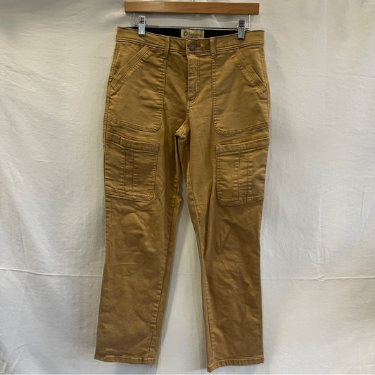 Democracy Ab Technology Cargo Pants Size 8 Granola Girl Earthy Simple Outdoors