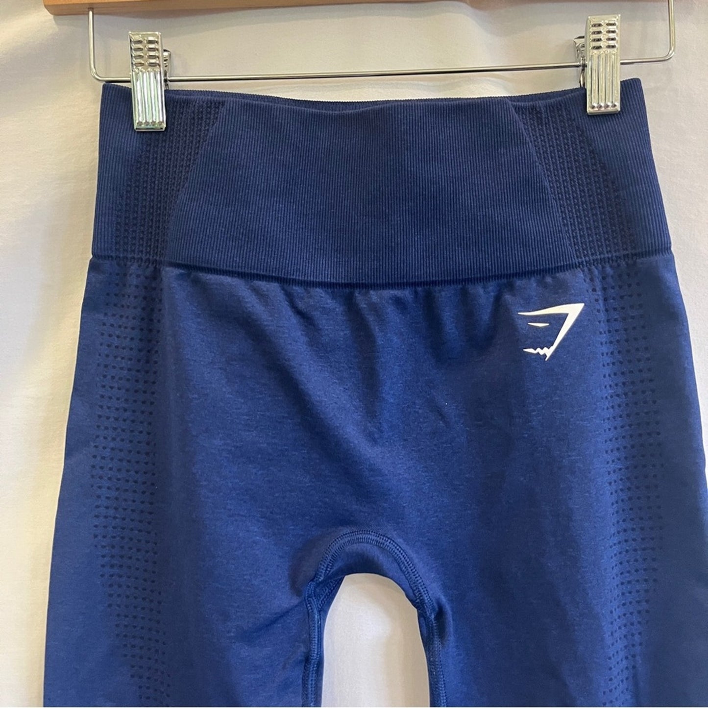 Gymshark Vital Seamless 2.0 Legging Heavy Blue Marl Size Small Gym Athletic Run