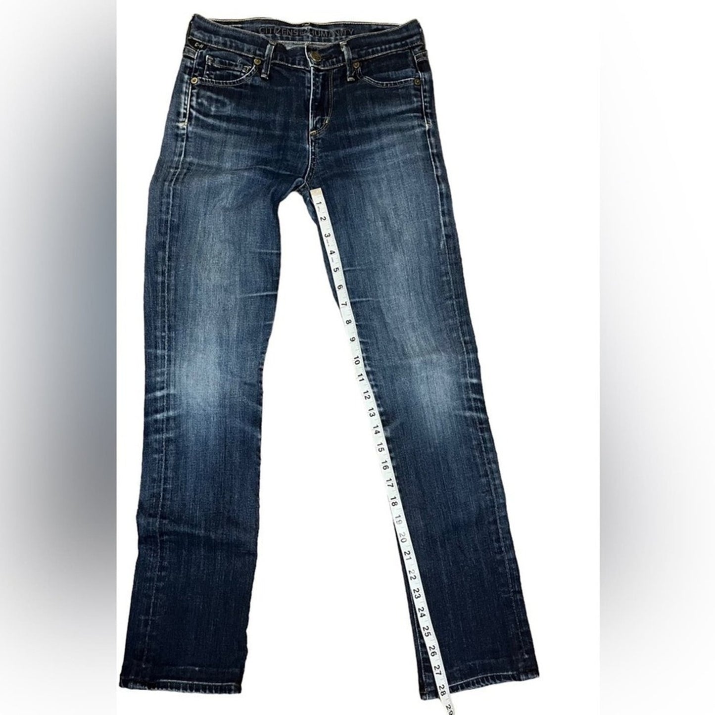 Citizens of Humanity Elson Jeans Womens Size 25 Medium Rise Straight Leg