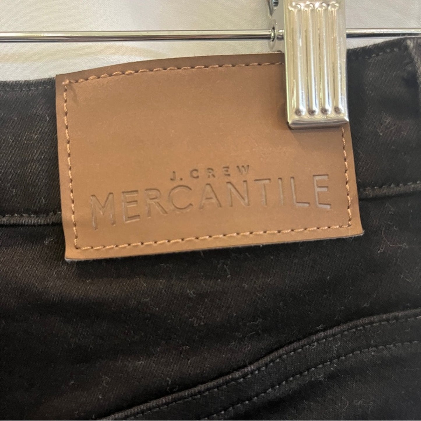 J Crew Mercantile Black Denim Skinny Jeans Womens Size 25 Classic Basic Casual