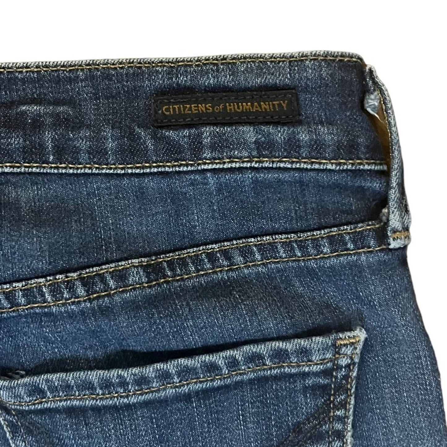 Citizens of Humanity Elson Jeans Womens Size 25 Medium Rise Straight Leg