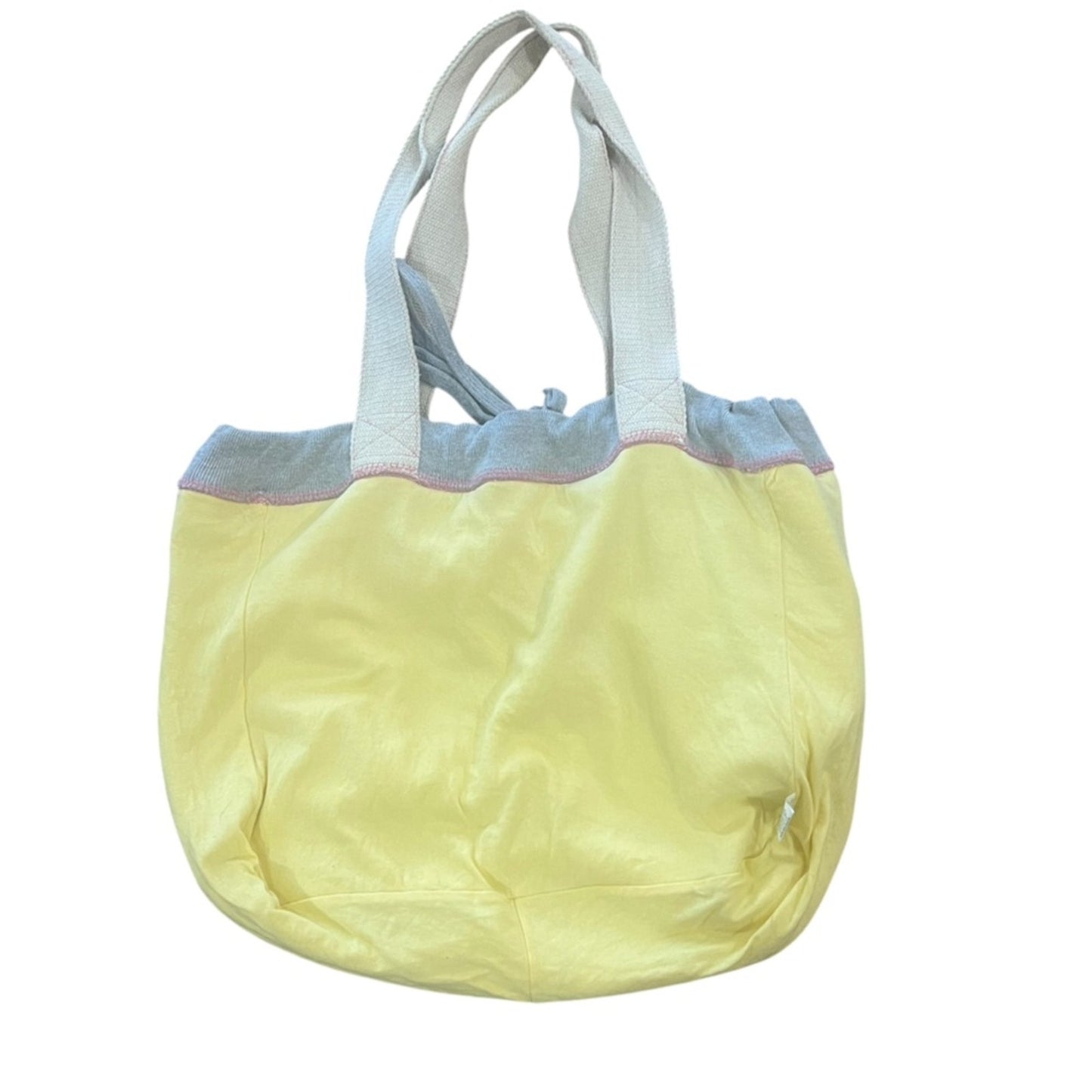 MV Sport Beachbomber Bag Reversible Pink Yellow Hobo Pink Gray Yellow Beach Tote