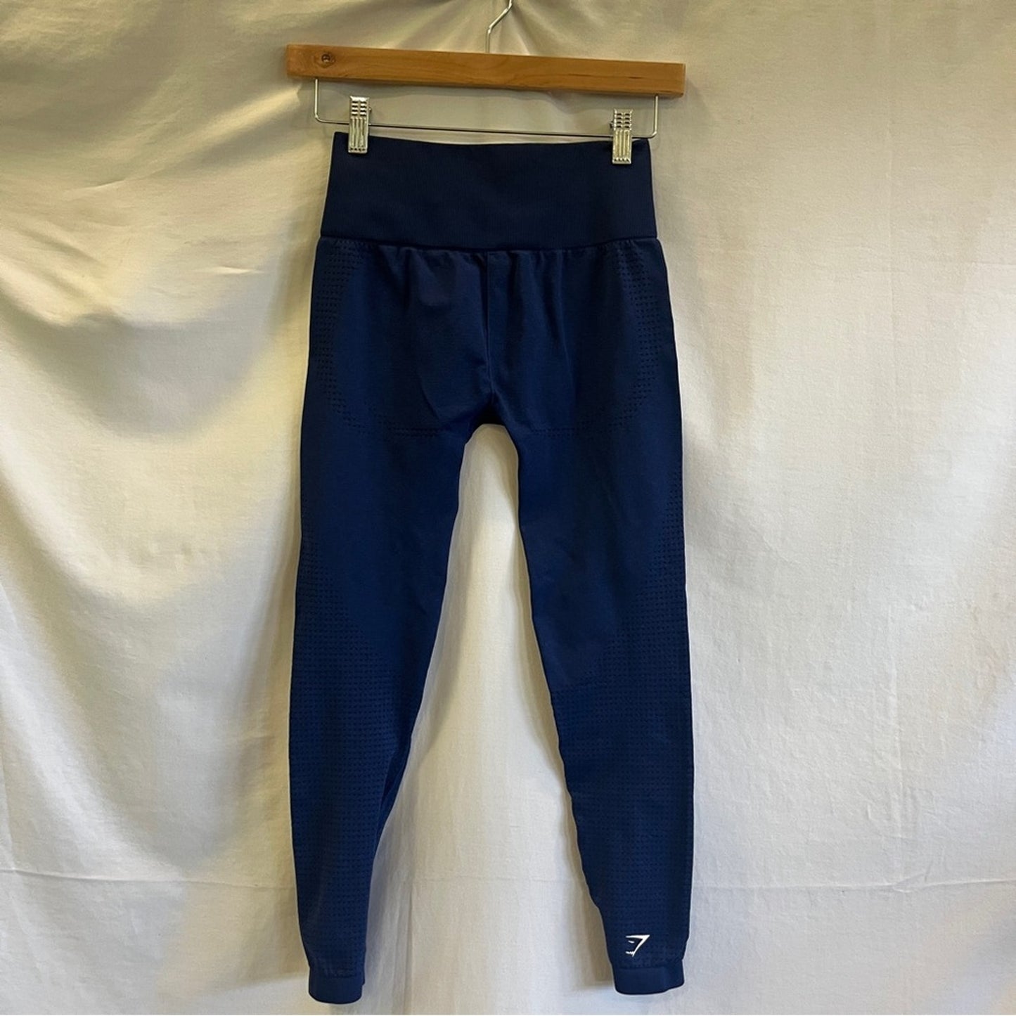 Gymshark Vital Seamless 2.0 Legging Heavy Blue Marl Size Small Gym Athletic Run