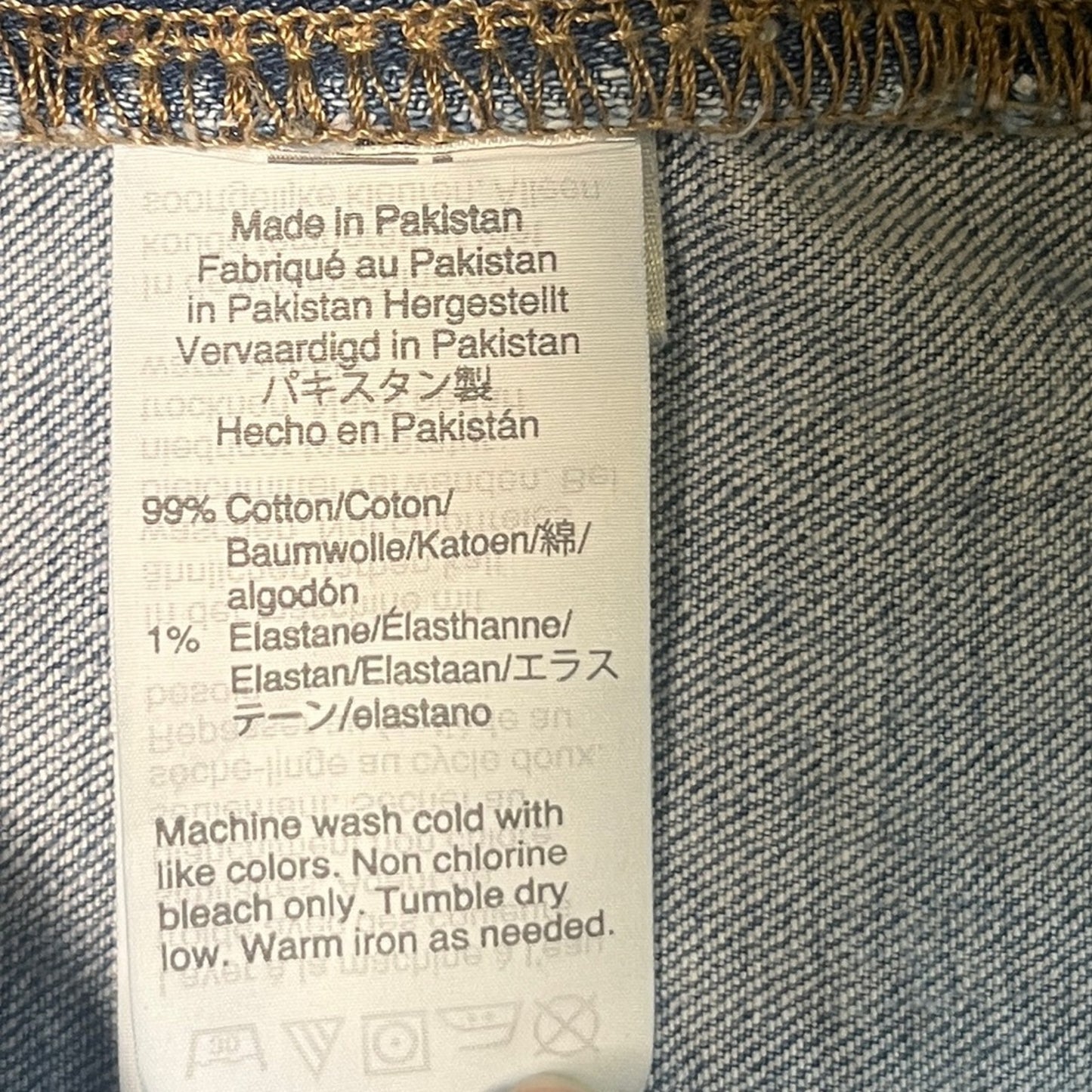 J Crew Mercantile Slim Flex Jeans Size 32x32 Denim Casual Basic Neutral Everyday