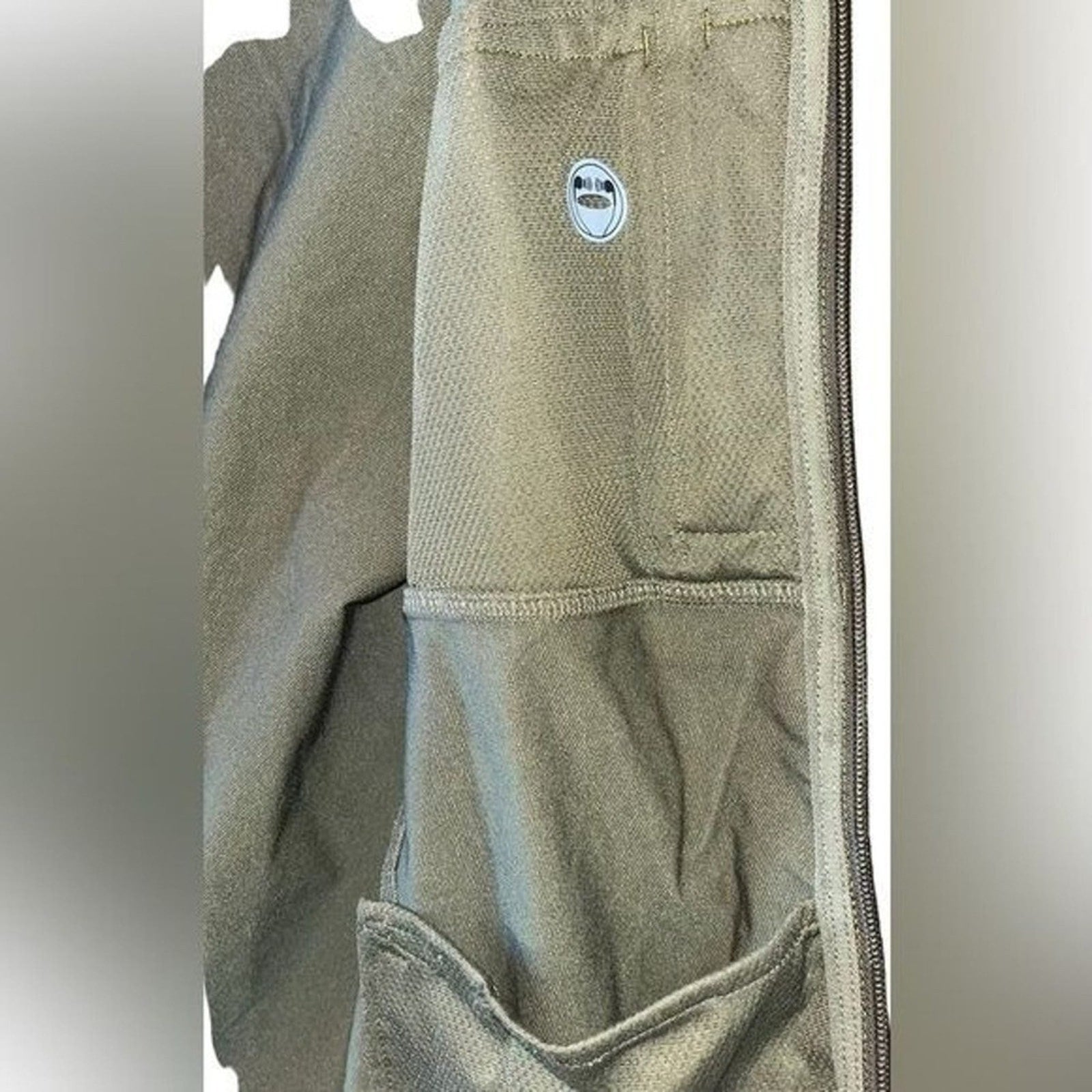REI Soft Shell Jacket Mens Size Small Full Zip Mid Weight Protective Hiking Trek