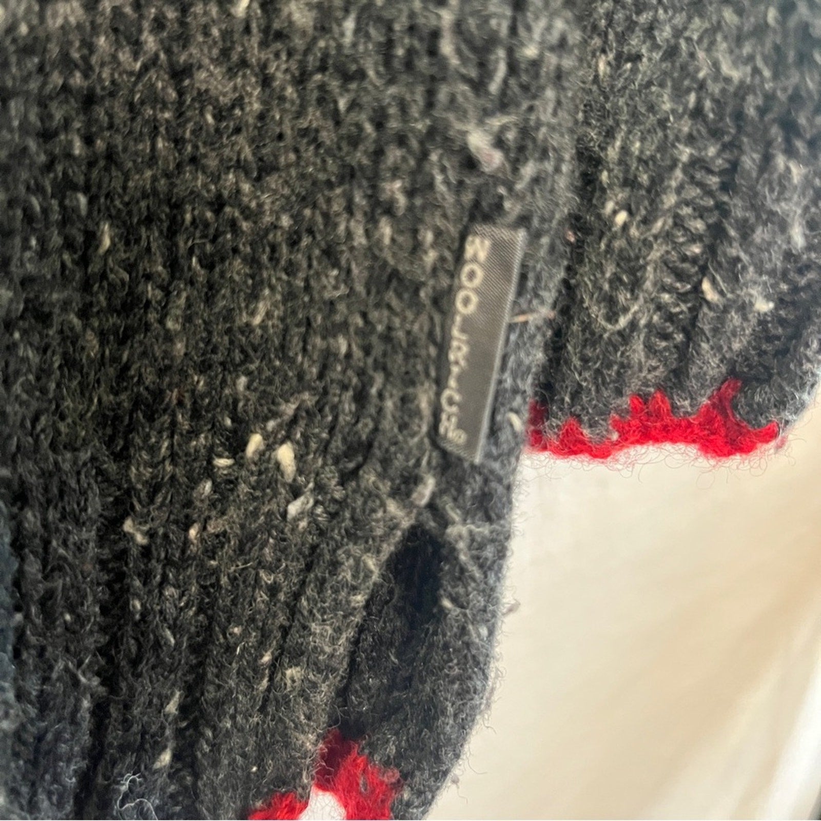 Woolrich Sweater Womens Size 2XL Dark Gray Cardinal Holiday Festive Cozy Winter
