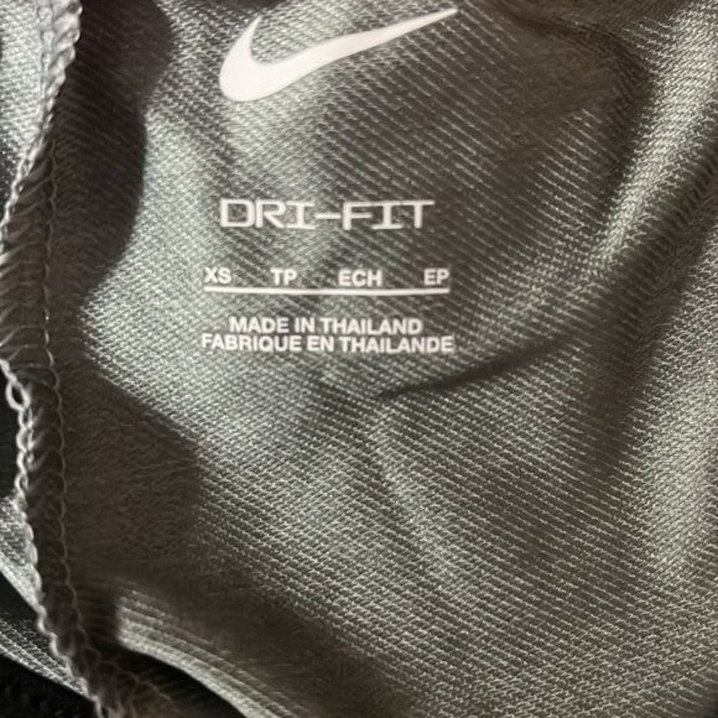 Nike Dri Fit Training Womens Size XS Shorts Gray Drawstring Running Athletic NWT