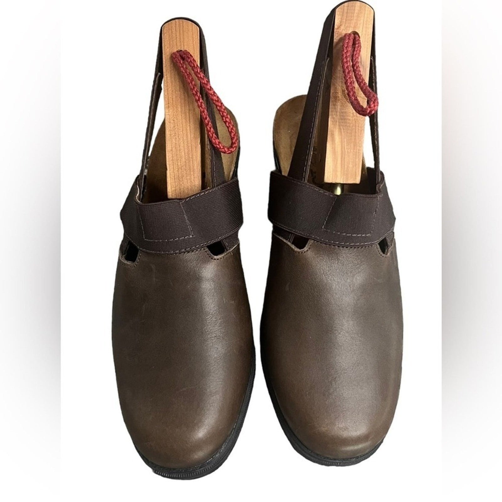 Naot Slingback Shoes Women’s Size 40 L9 Brown Leather Back Strap Sandal 