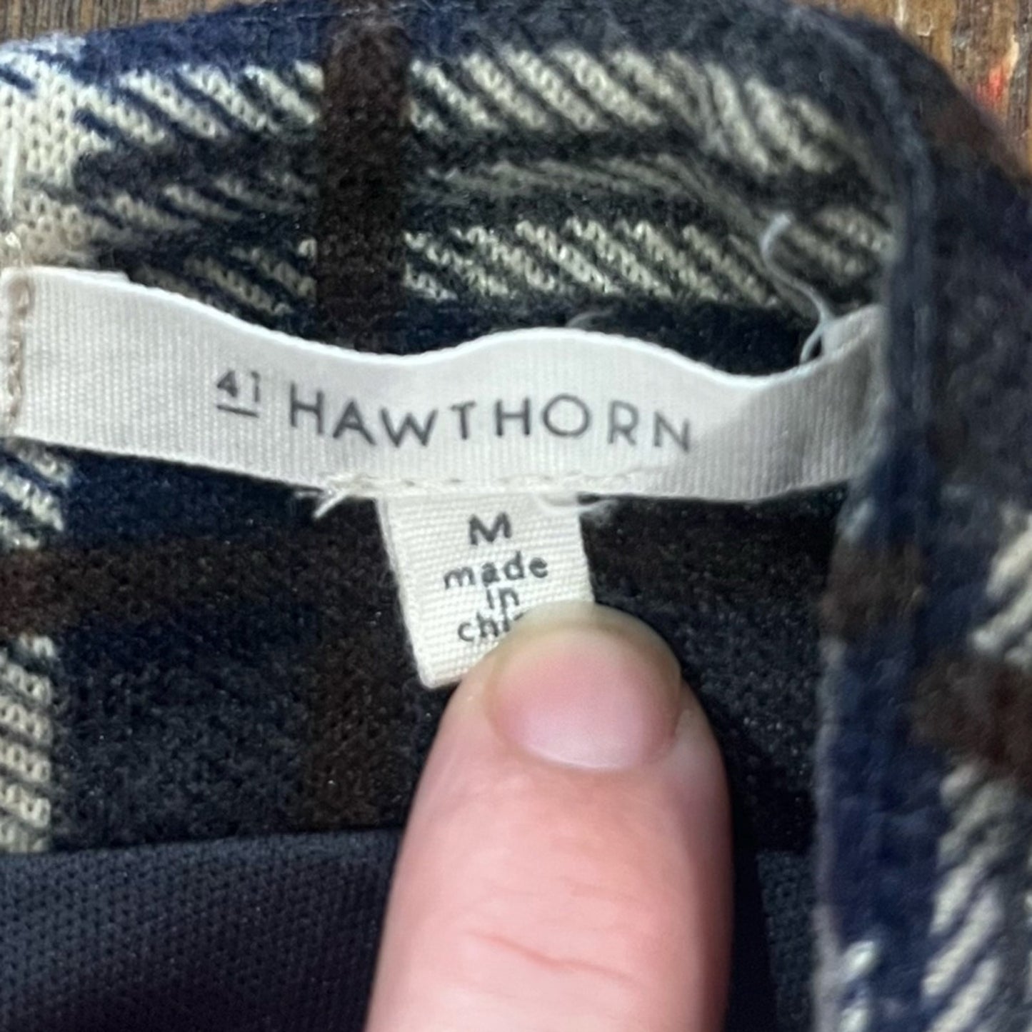 41 Hawthorn Mini Skirt Womens Size Medium Plaid Gray Brown Academia Schoolgirl