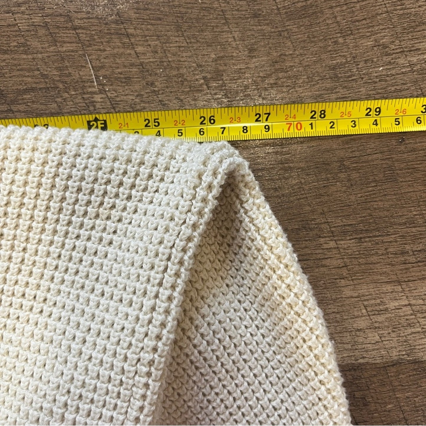 Michael Kors Tunic Sweater Womens Size 1X Ivory Knitted V Neck Simple Basic Sexy