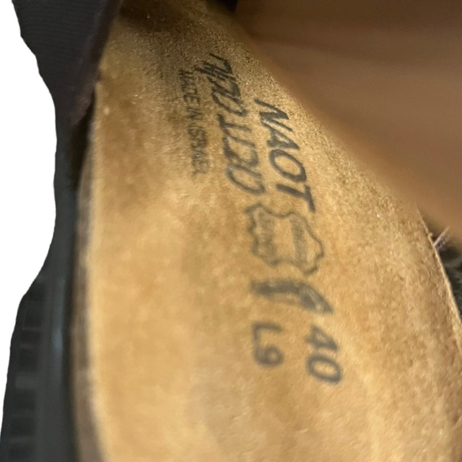 Naot Slingback Shoes Women’s Size 40 L9 Brown Leather Back Strap Sandal 