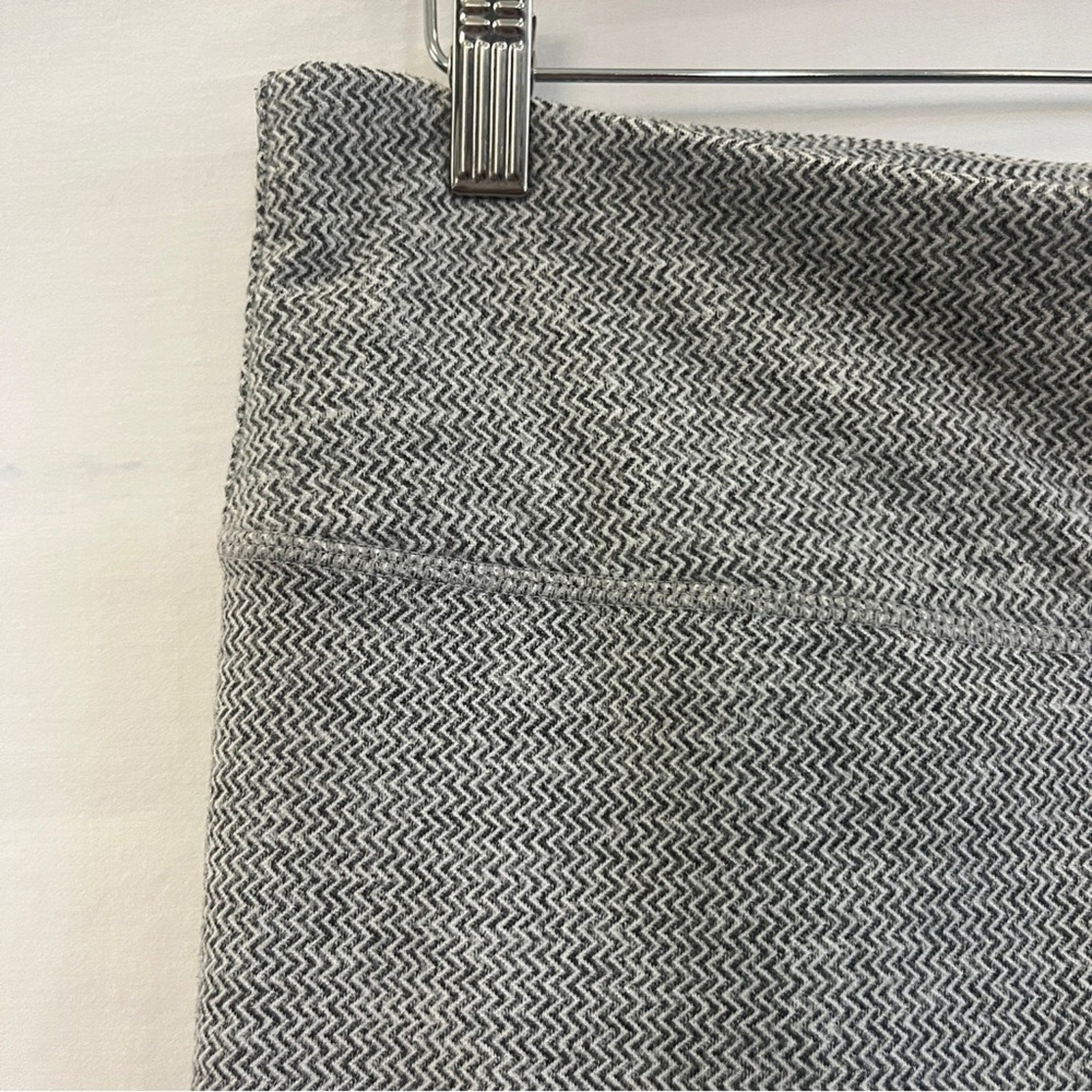 Kyodan Athletic Pants Womens Size Large Chevron Black Gray Running Workout Gym